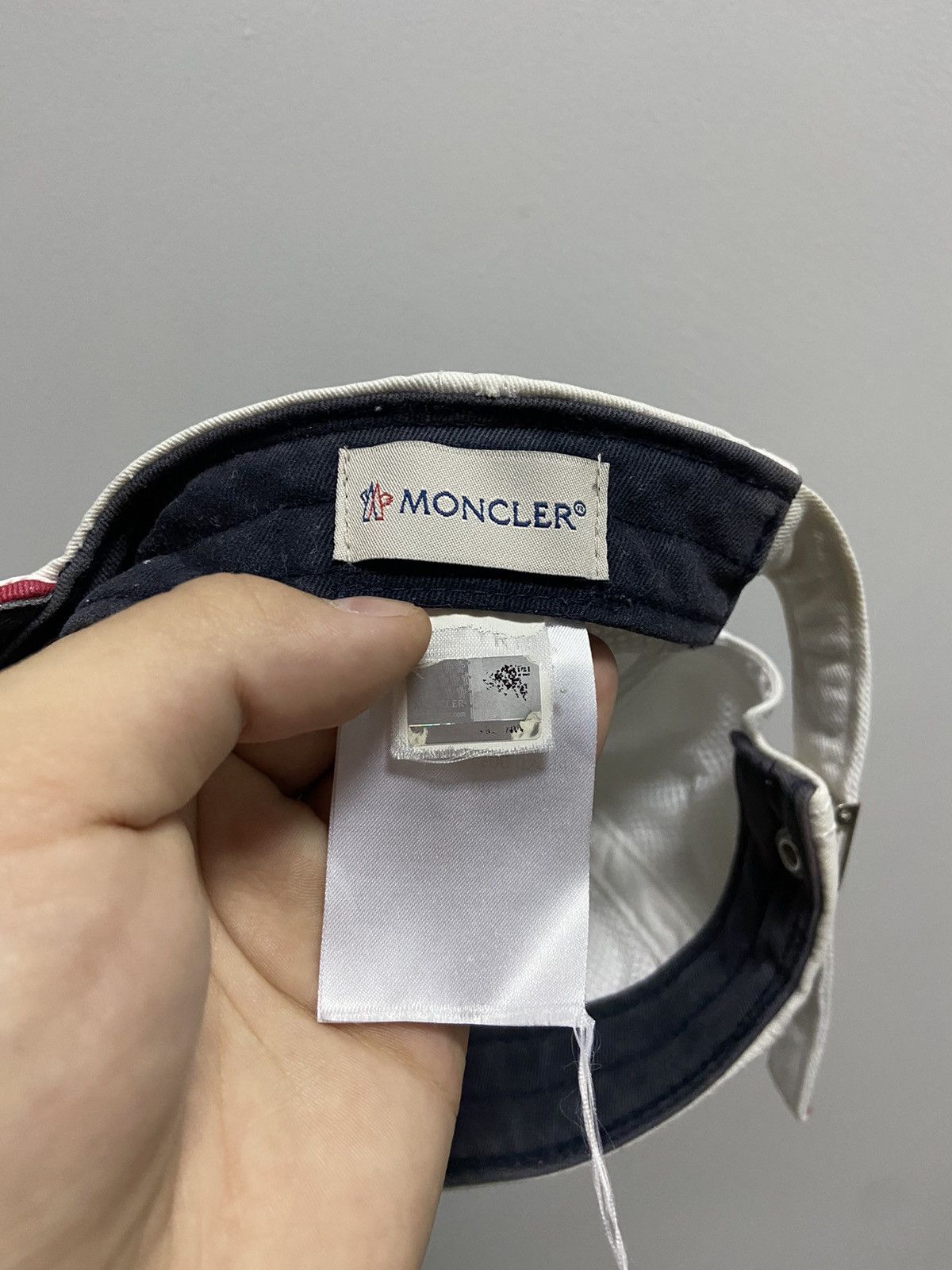 Moncler × Vintage Moncler cap luxury center logo vintage Size ONE SIZE - 9 Thumbnail