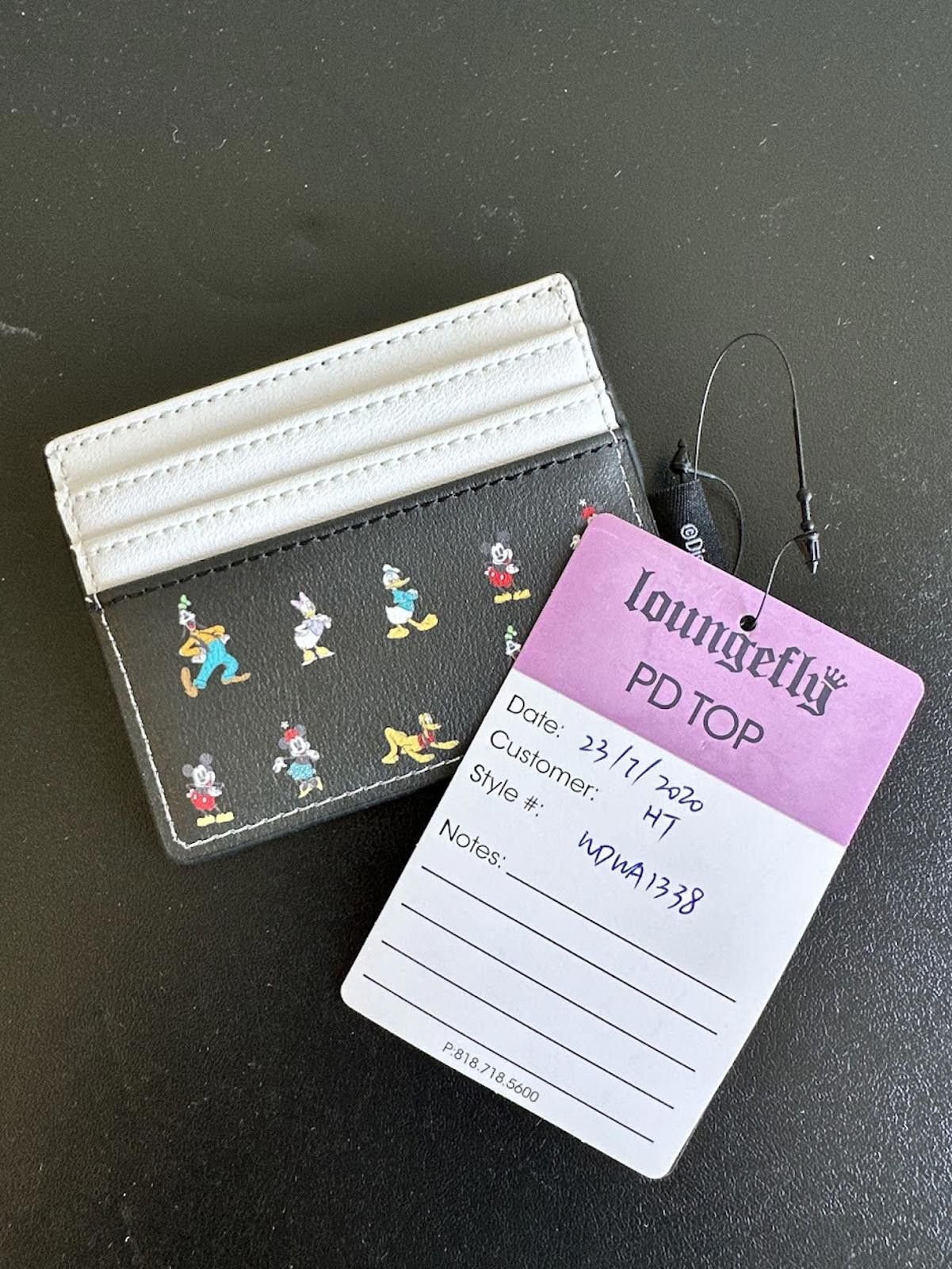 Other RARE "PD TOP" Loungefly Mickey & Friends Card Wallet Size ONE SIZE - 1 Thumbnail