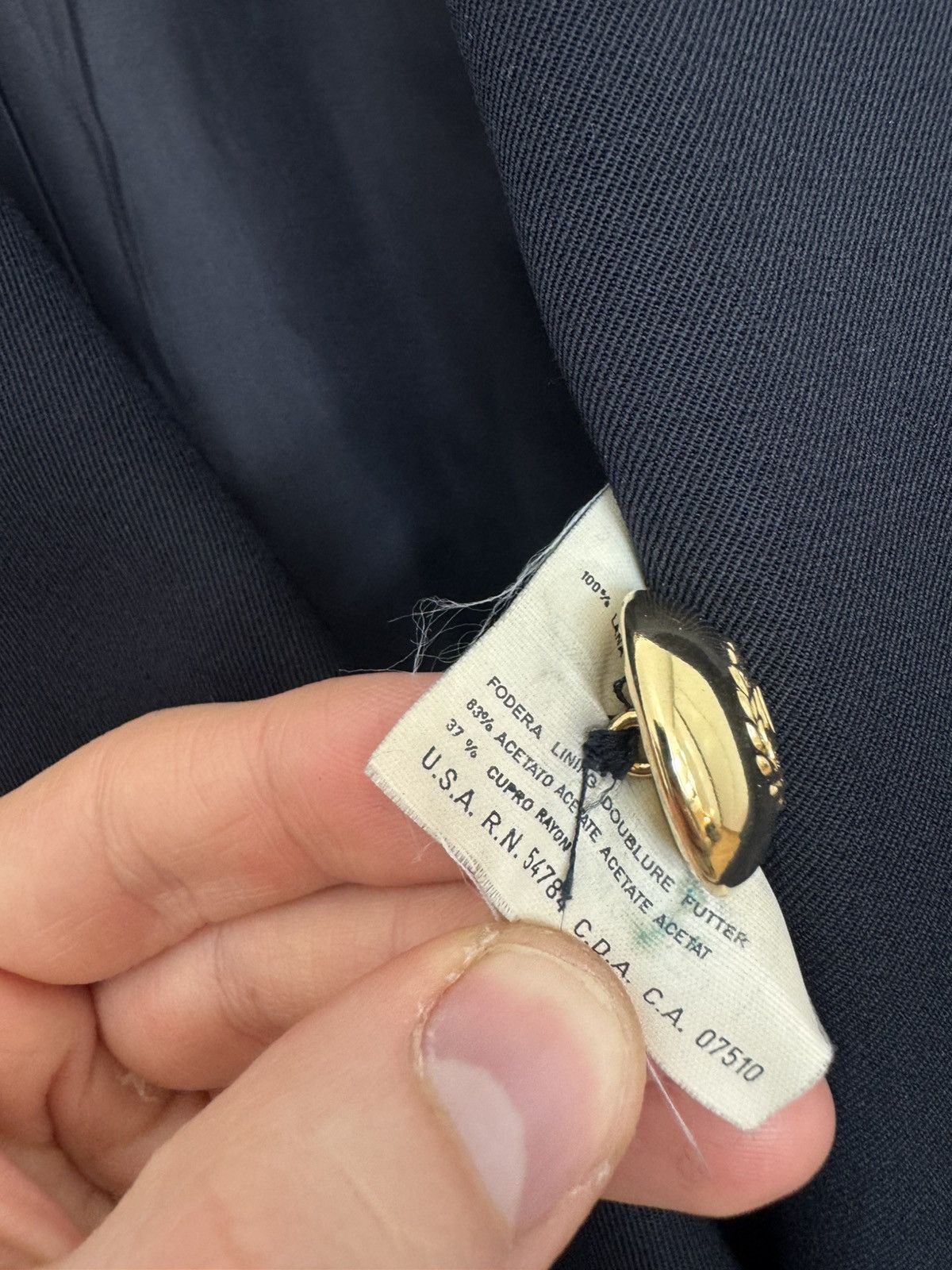 Valentino Vintage Valentino Miss V Blazer Suit Designer Luxury Italy Size M / US 6-8 / IT 42-44 - 6 Thumbnail