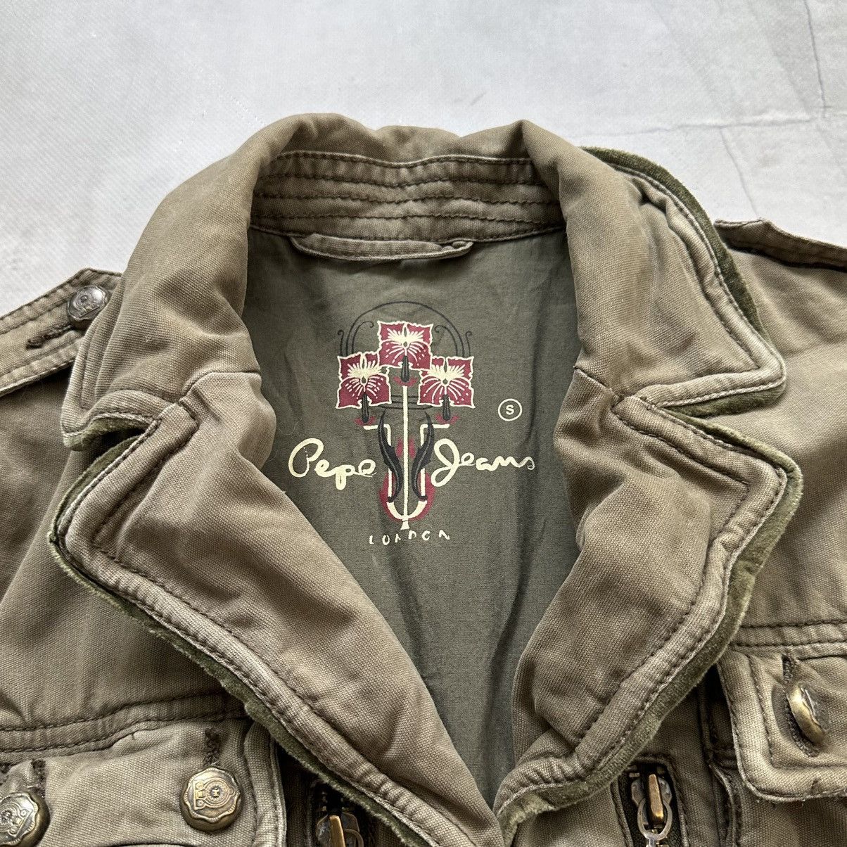 Hysteric Glamour × Undercover 00s Napoleon Military Multipocket Jacket LGB YSL PPFM Vibe Size S / US 4 / IT 40 - 10 Thumbnail