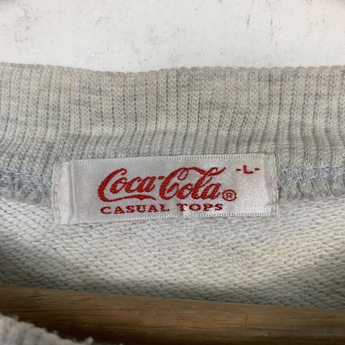Coca Cola Vintage 90s Coca Cola Crewneck Sweatshirt Size US L / EU 52-54 / 3 - 11 Thumbnail