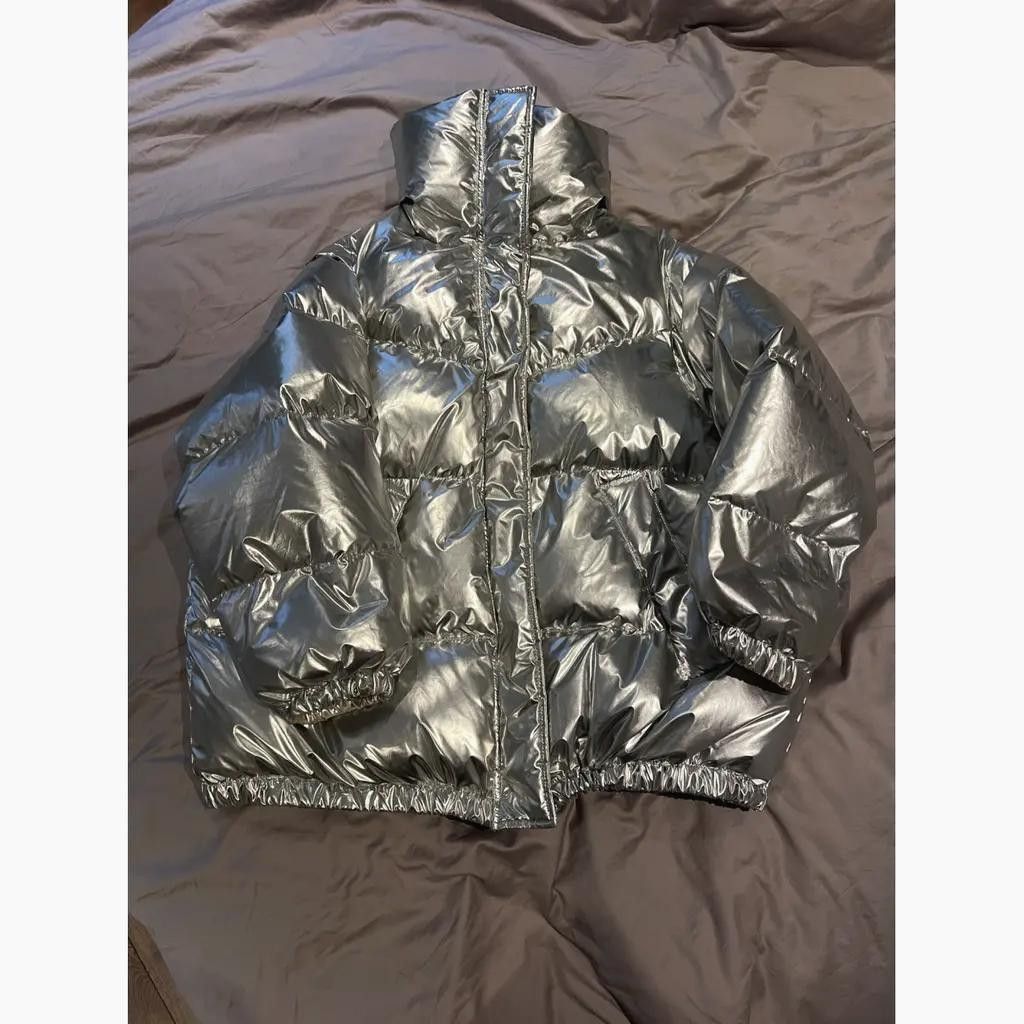 Maison Margiela MM6 Maison Margiela Gray Jacket - Size XS Size XS / US 0-2 / IT 36-38 - 2 Thumbnail