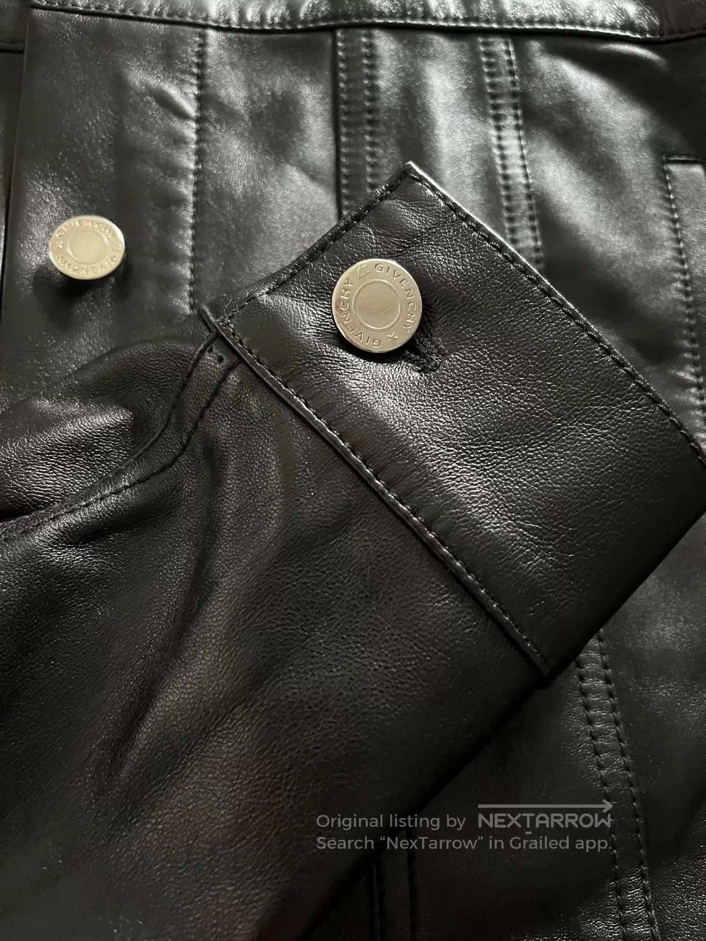Givenchy Givenchy Unisex Leather Jacket. Size US S / EU 44-46 / 1 - 9 Thumbnail