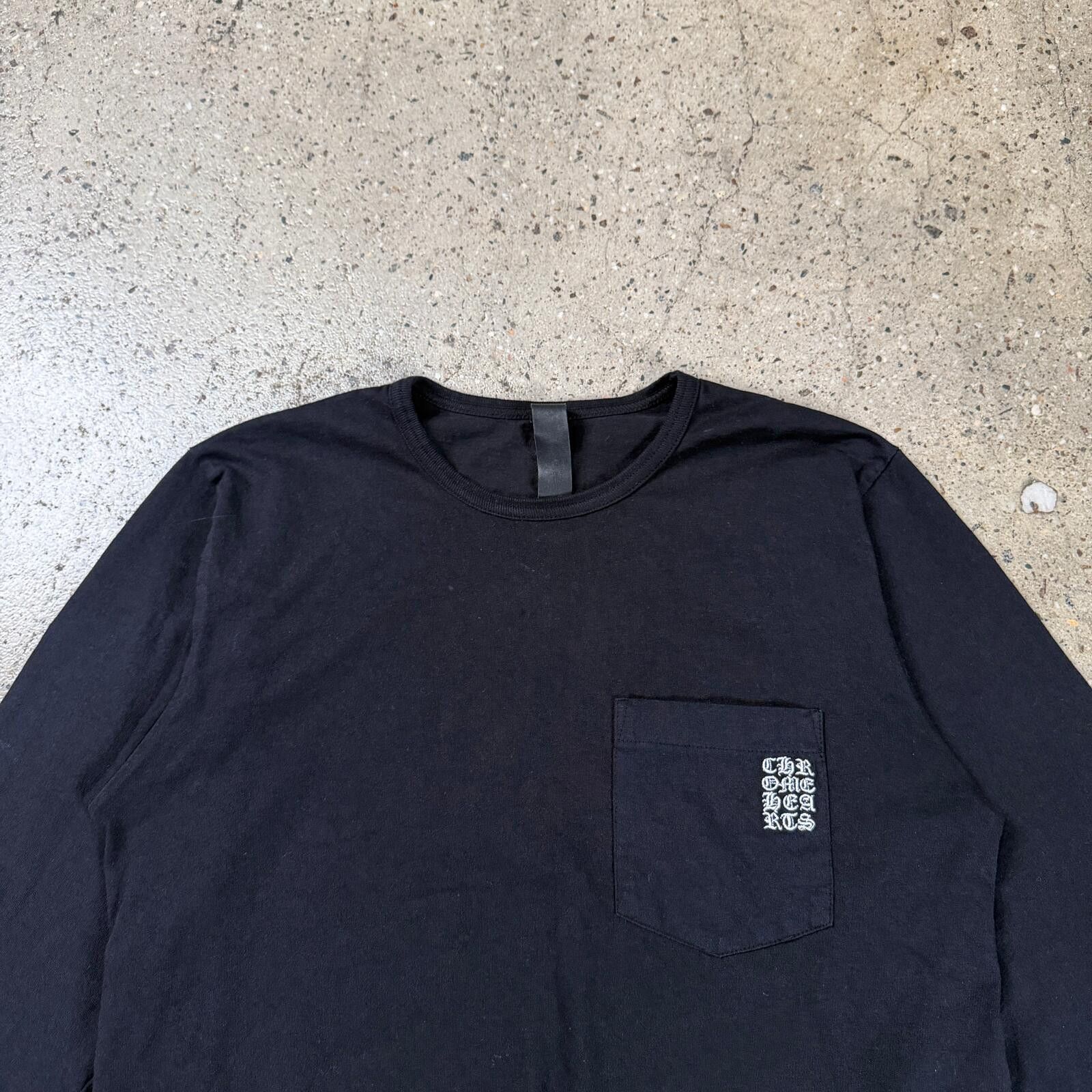 Chrome Hearts Chrome Hearts Embroidered Eye Chart Pocket Logo LS Size M / US 6-8 / IT 42-44 - 2 Thumbnail
