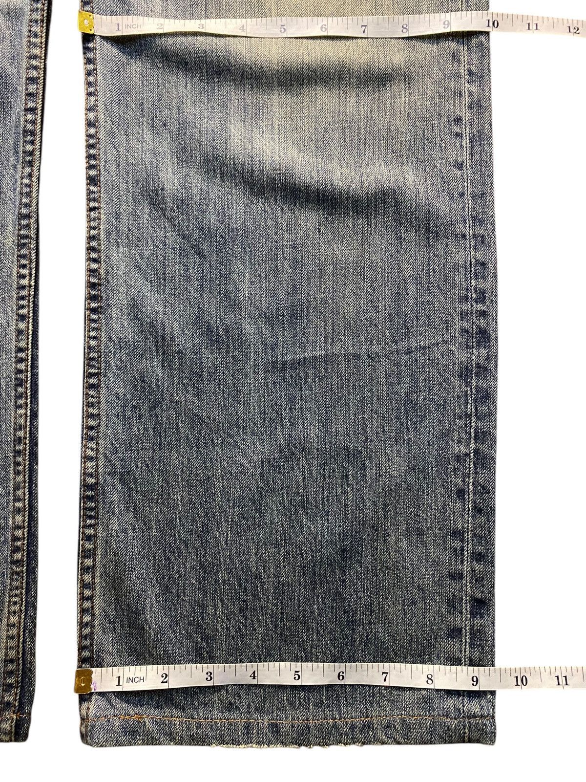 Japanese Brand Vintage Japanese Brand Embroidery Distressed Baggy Jeans Size US 32 / EU 48 - 16 Thumbnail
