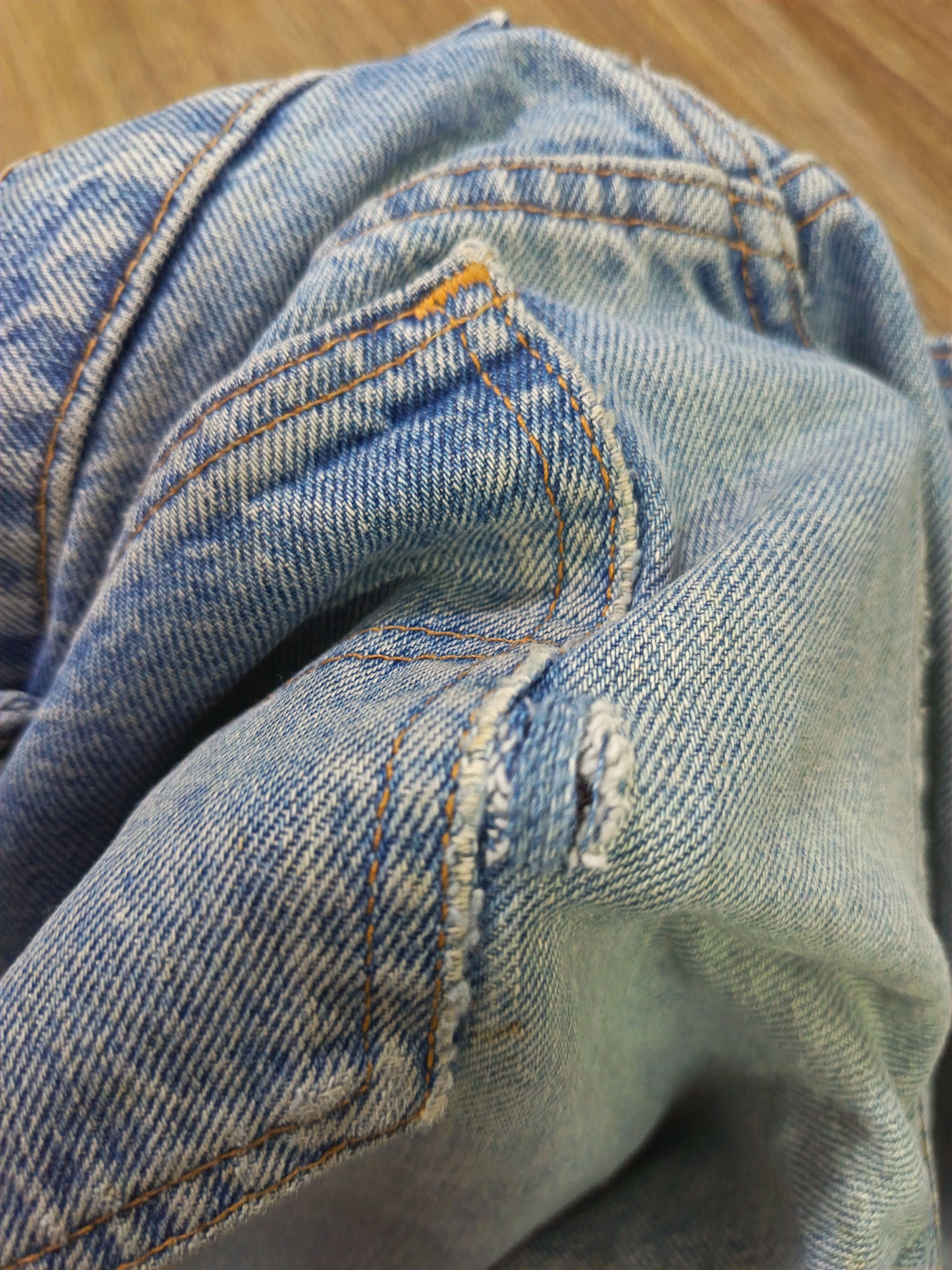 Levi's Vintage Clothing Vintage distressed Levi's 555 oren tab Size US 32 / EU 48 - 7 Thumbnail