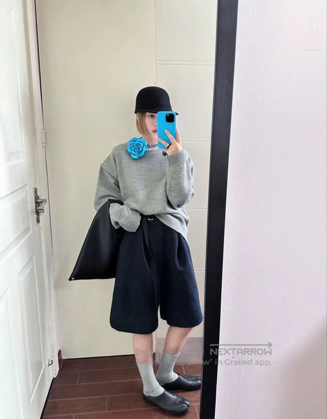 MM6 MM6 Unisex Triangle Deconstructed Tote. Size ONE SIZE - 9 Thumbnail