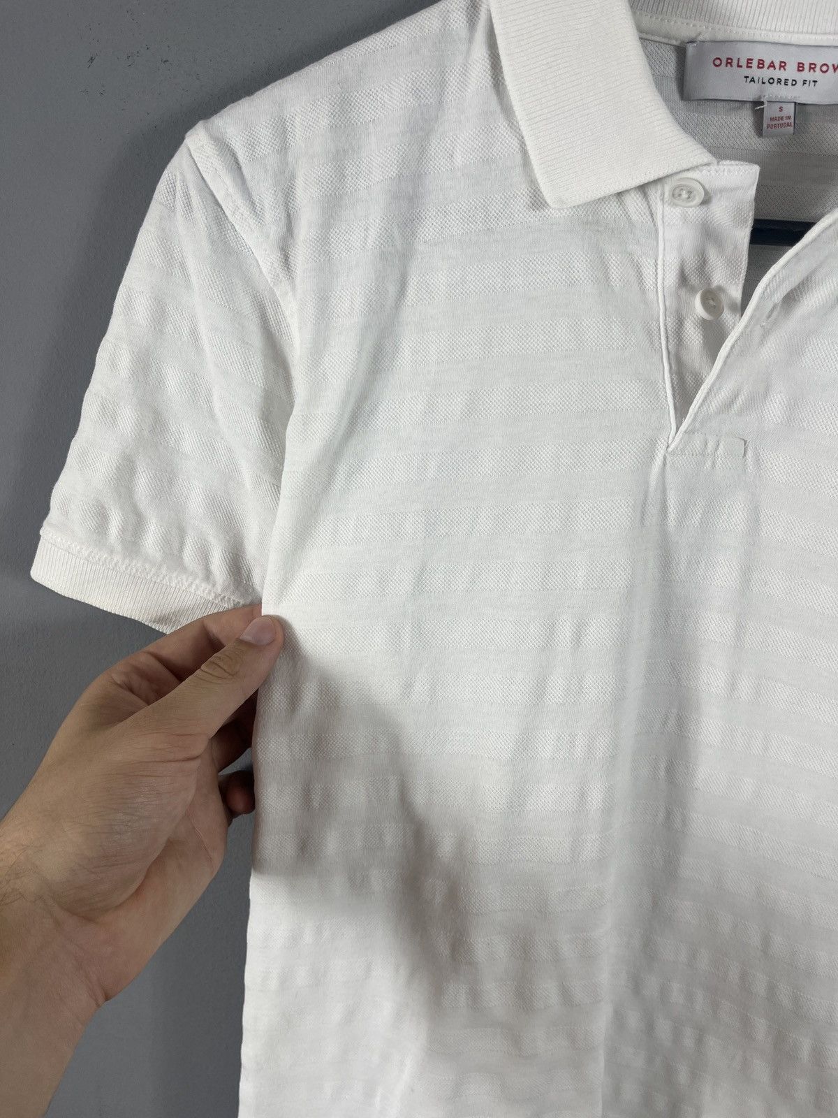 Orlebar Brown Polo ORLEBAR BROWN Knit Pique Button Cuffs rare Size US S / EU 44-46 / 1 - 3 Thumbnail