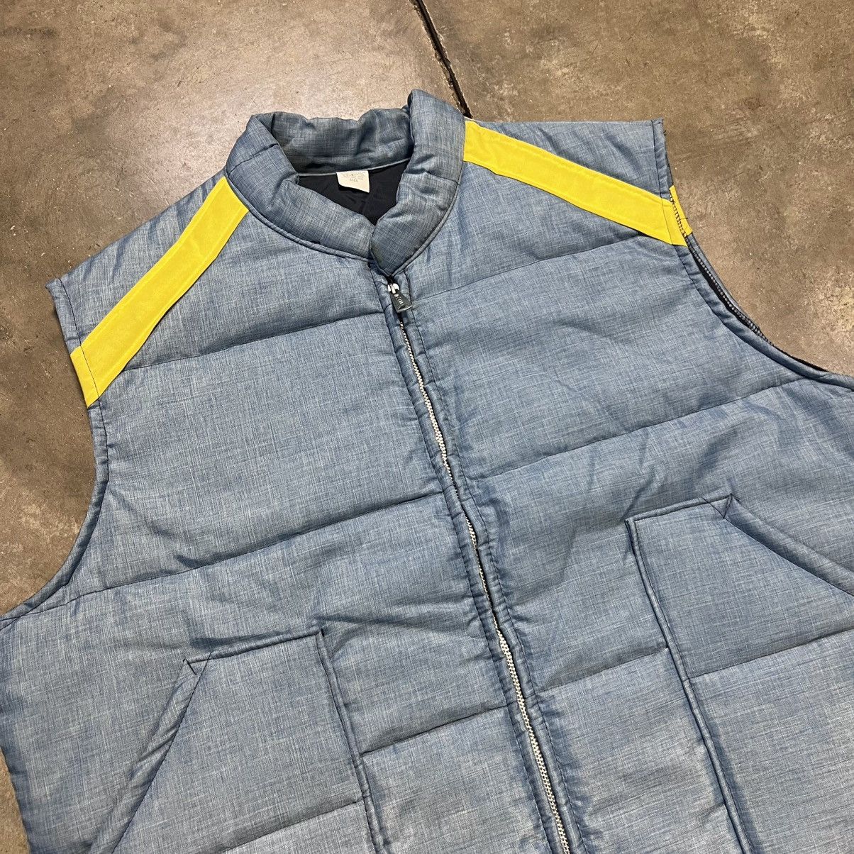 Vintage Vintage 70s 80s Puffer Vest Ski Zip Up Striped Simco Size US S / EU 44-46 / 1 - 4 Thumbnail