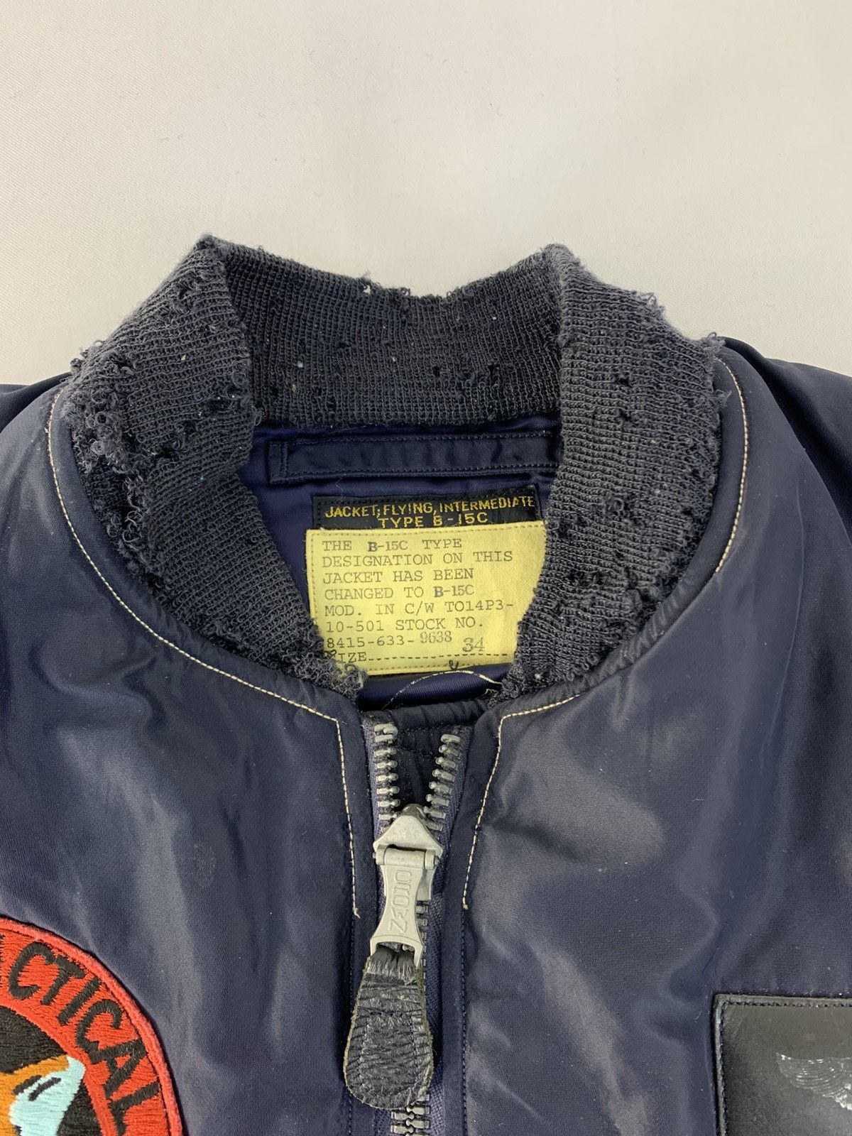 ★TYPE B-15C Alpha Industries U.S Air Force Vintage B-15C Flying Jacket