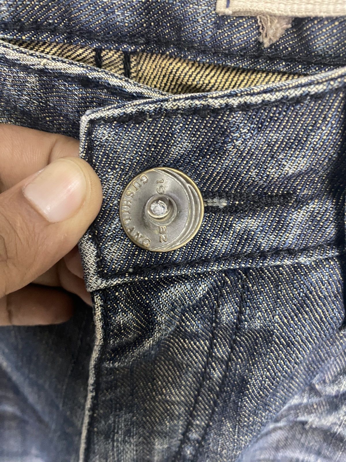 Japanese Brand These jeans feature a distressed and punk-inspired design, Size US 30 / EU 46 - 8 Thumbnail