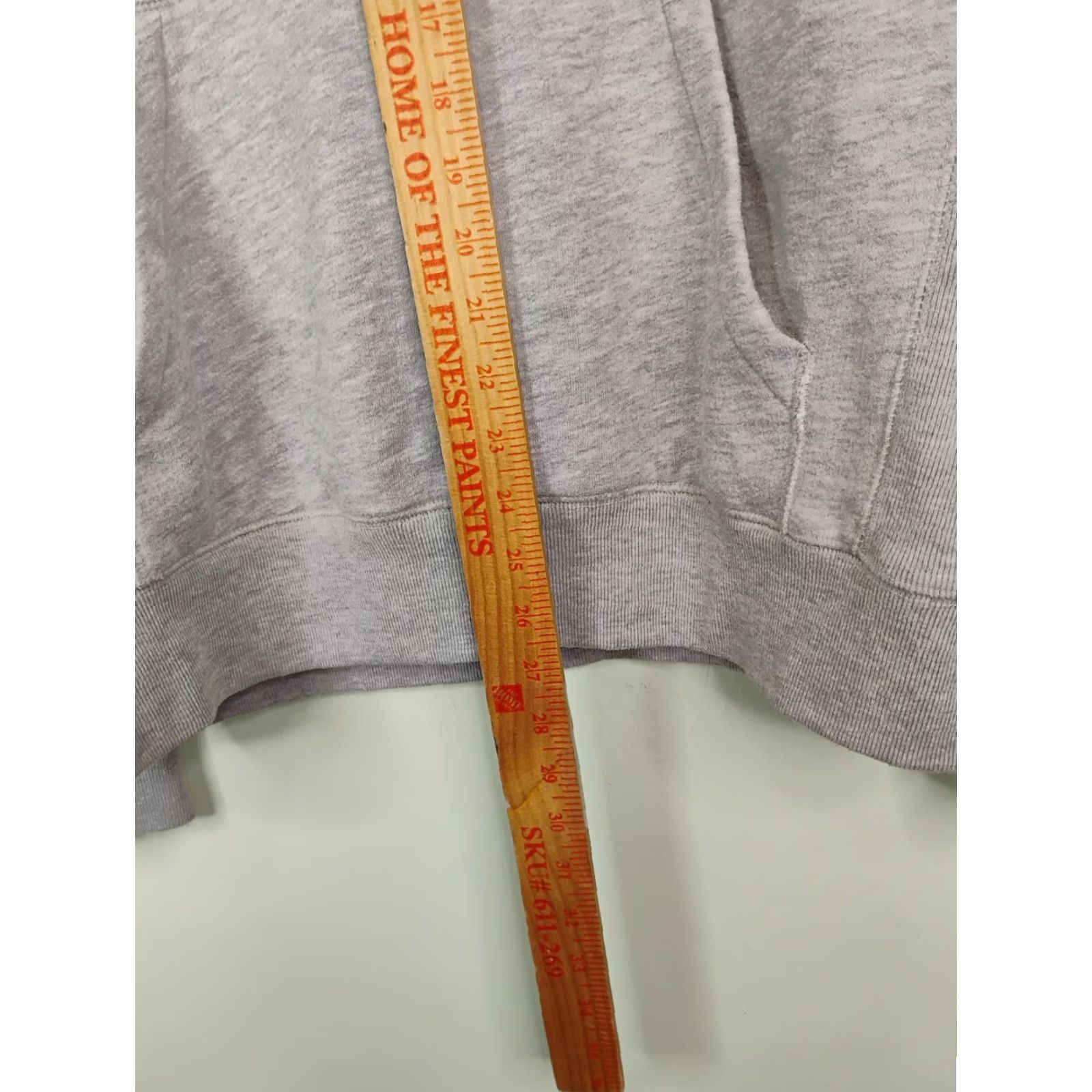 Vintage VINTAGE DC Premium Label Embroidered Logo Hoodie Sweatshirt Large Gray Mens L Size US L / EU 52-54 / 3 - 6 Thumbnail