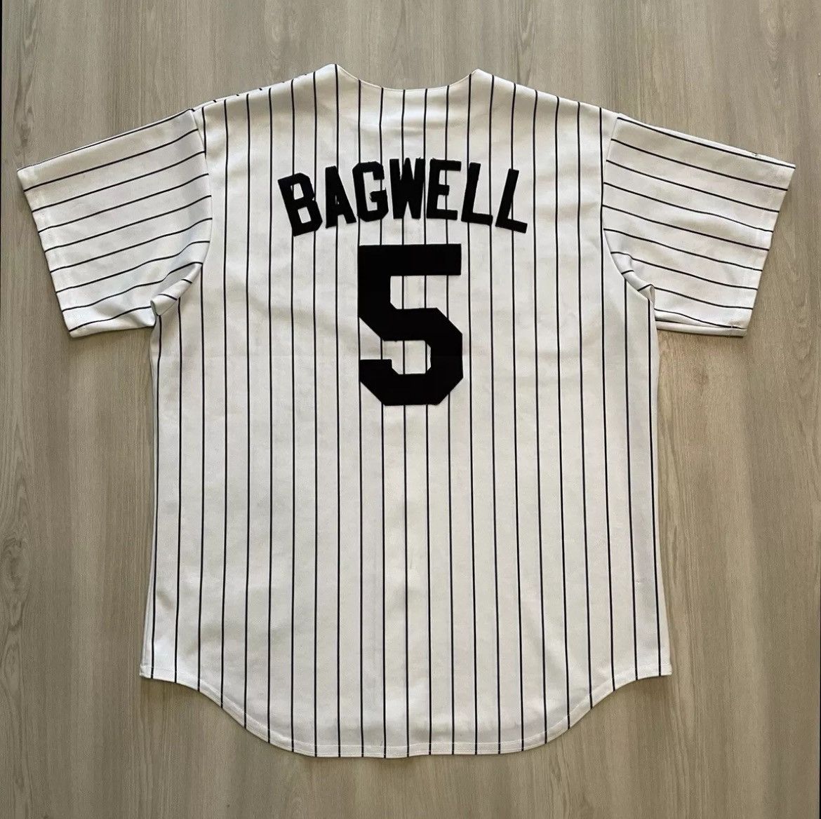 MLB × Vintage Vintage Houston Astros Jeff Bagwell Jersey Mens XL Size US XL / EU 56 / 4 - 1 Thumbnail