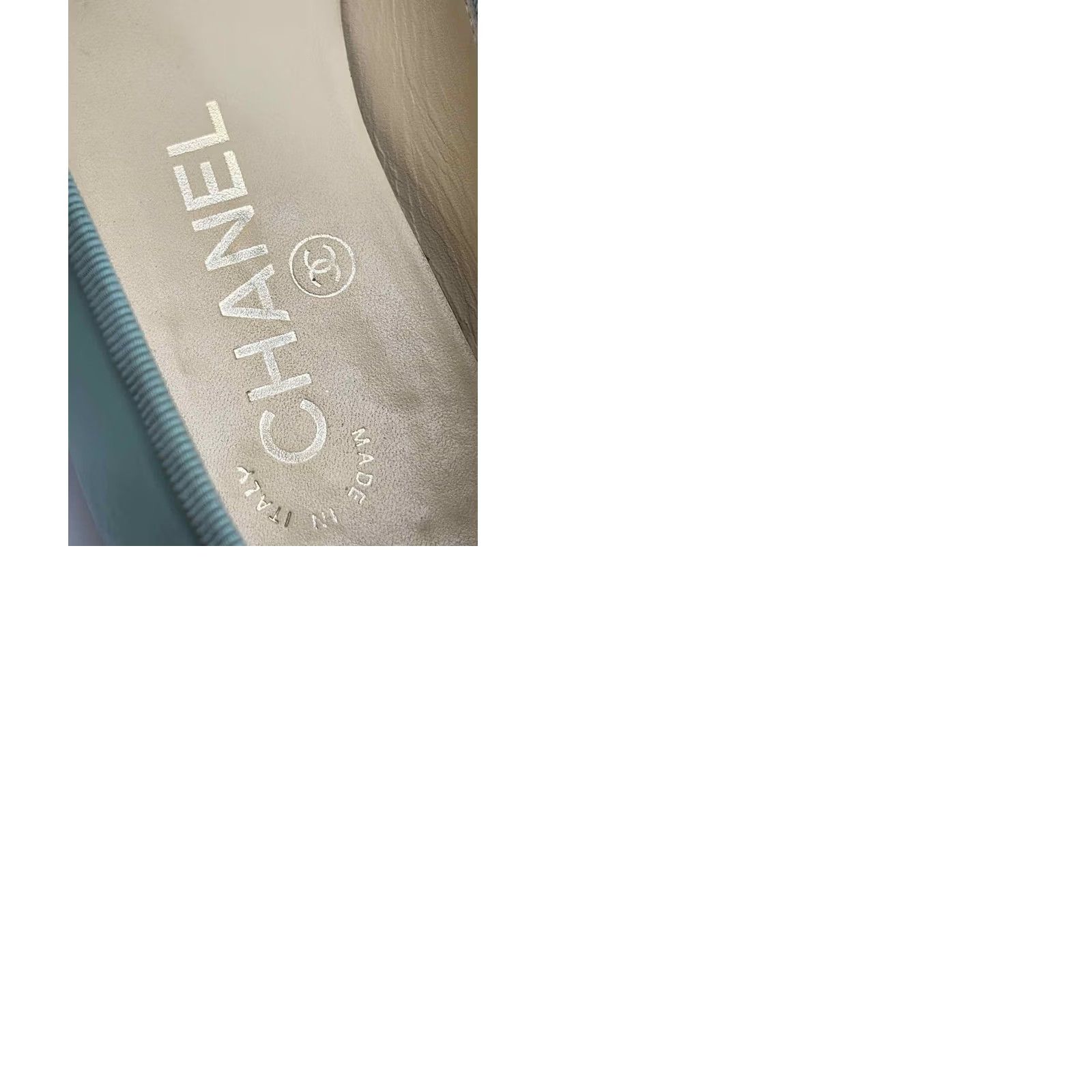 Chanel Chanel Blue Slip On Flats 36 Size US 6 / IT 36 - 10 Thumbnail