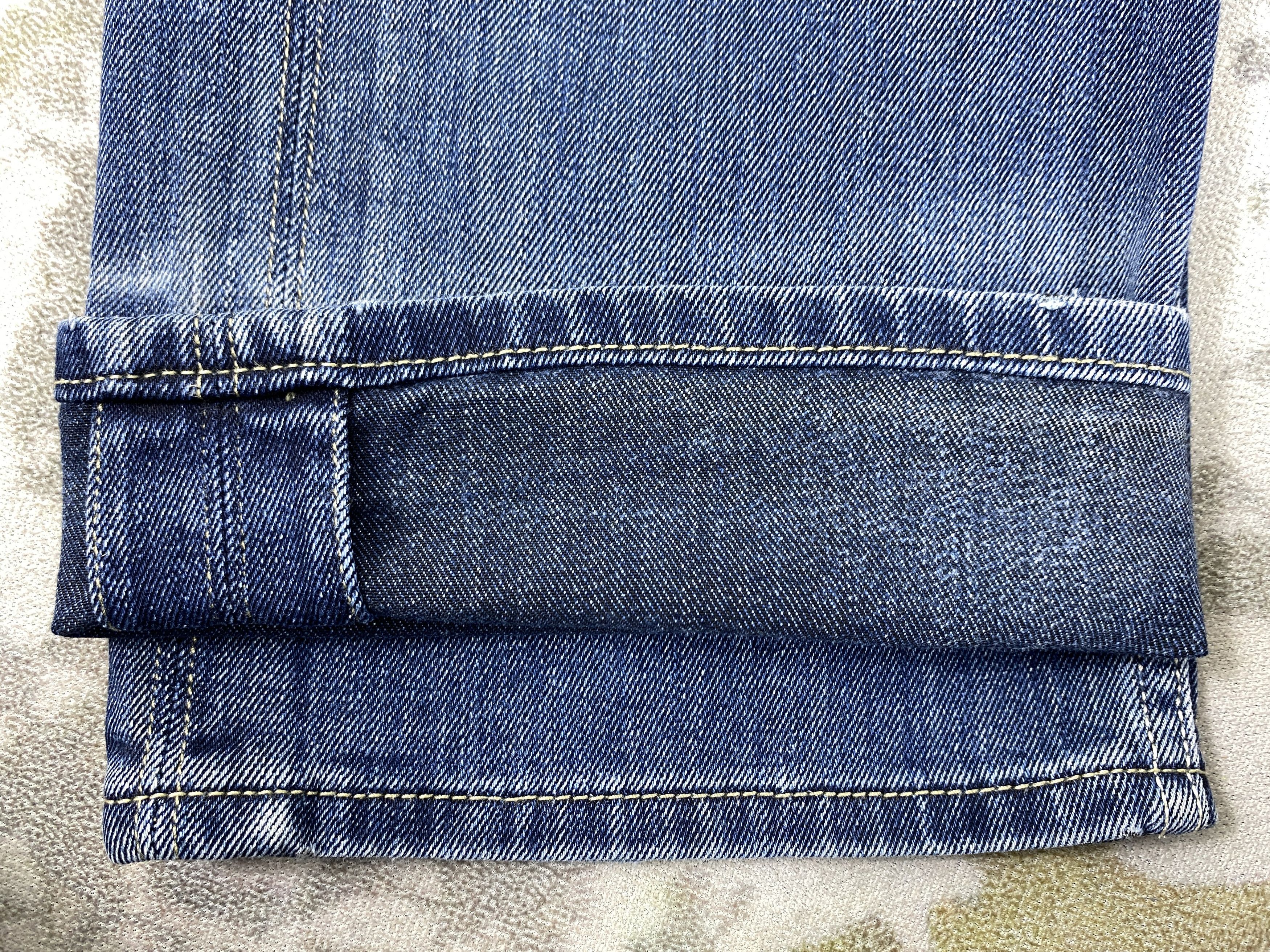 Levi's Distressed Blue Vintage Levi's 550 36x33 Denim -JN2122 Size US 36 / EU 52 - 14 Thumbnail