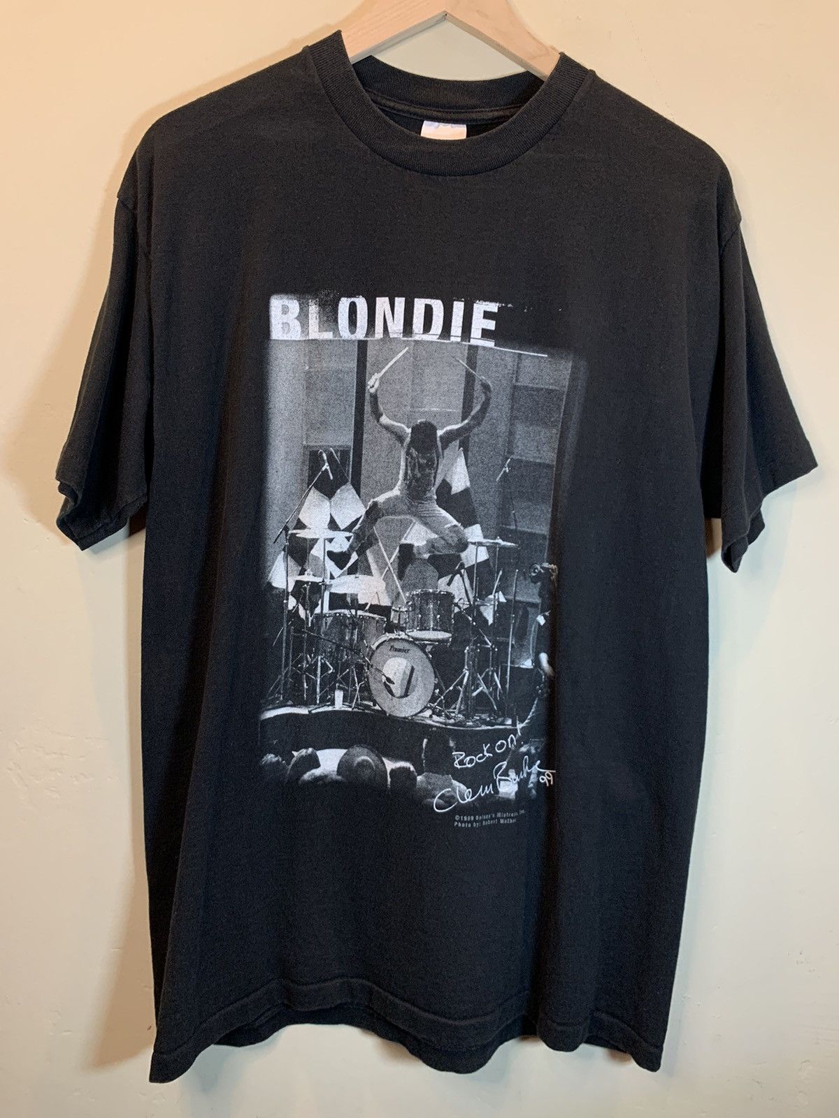 Band Tees × Vintage RARE* Vintage Blondie No Exit World Tour Single Stitch Shirt Size US XL / EU 56 / 4 - 1 Thumbnail
