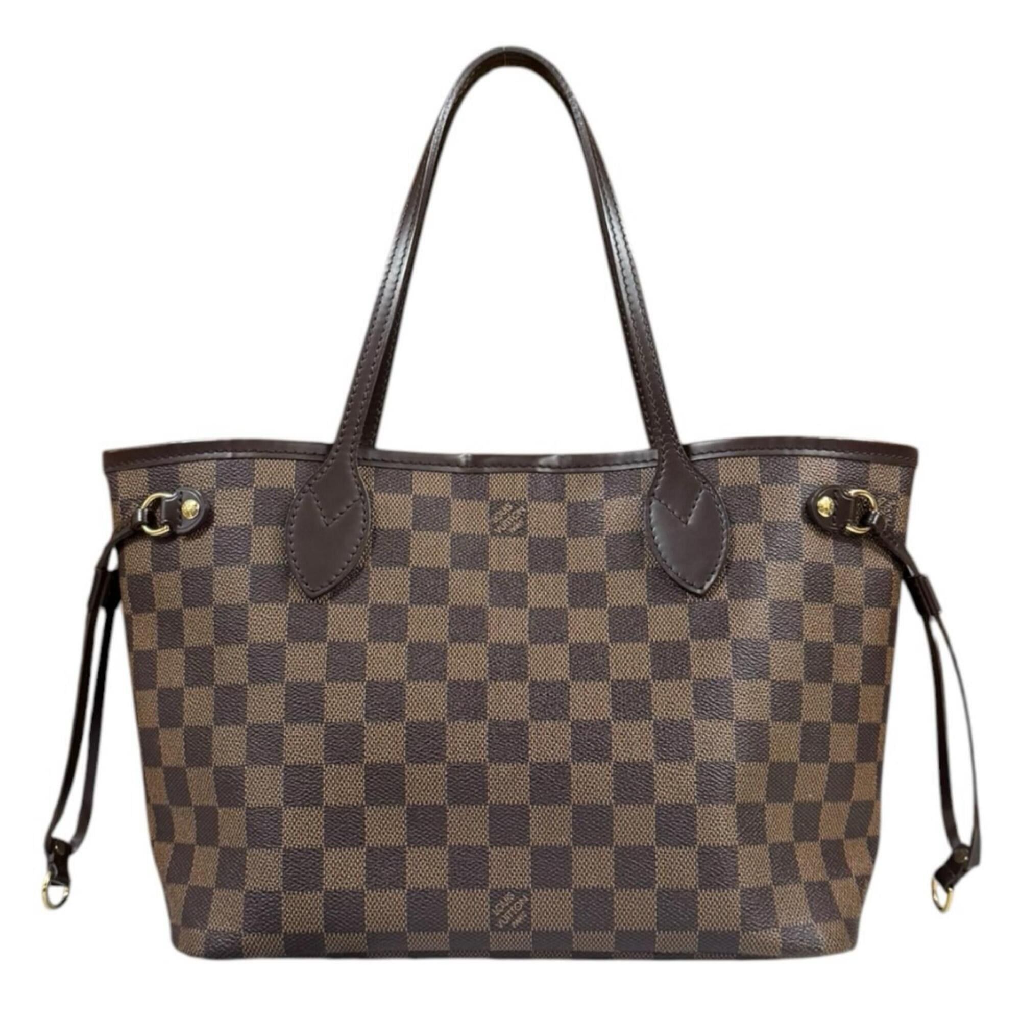 Louis Vuitton Louis Vuitton Neverfull PM LV Damier Tote Bag Canvas N51109 Brown Women's LOUIS VUITTON Size ONE SIZE - 1 Thumbnail