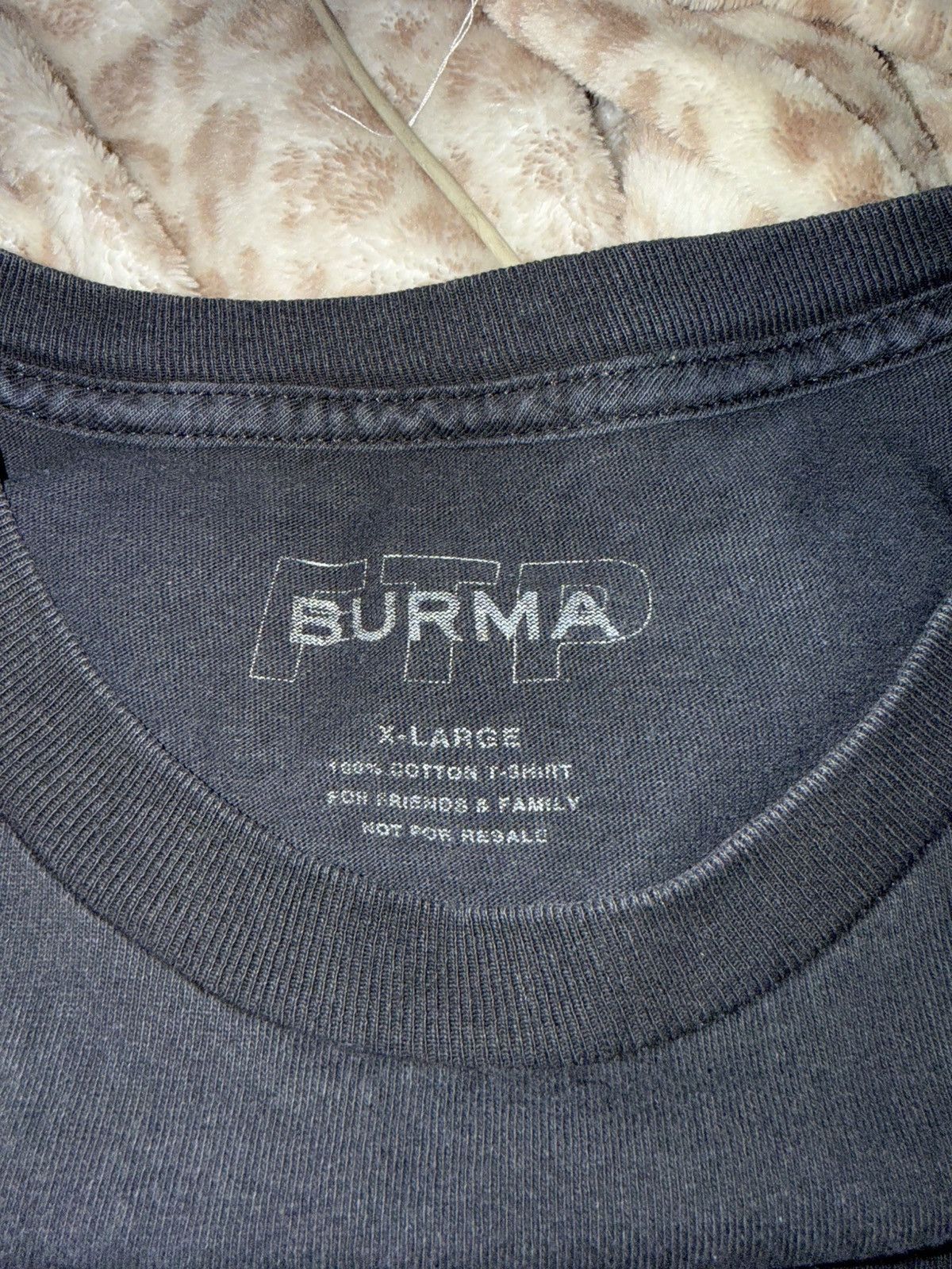 Fuck The Population FTP BURMA Friends & Family Tee Size US XL / EU 56 / 4 - 3 Thumbnail