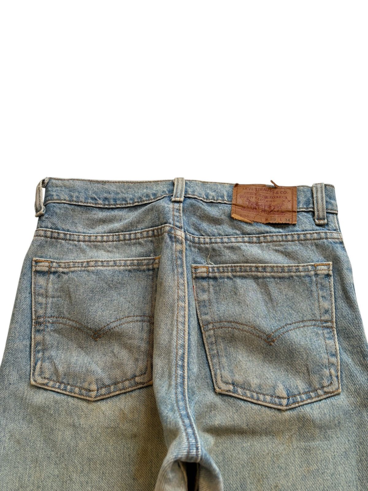 Levi's Vintage 90s Levis 510 Mud Wash Jeans Size US 29 - 8 Thumbnail