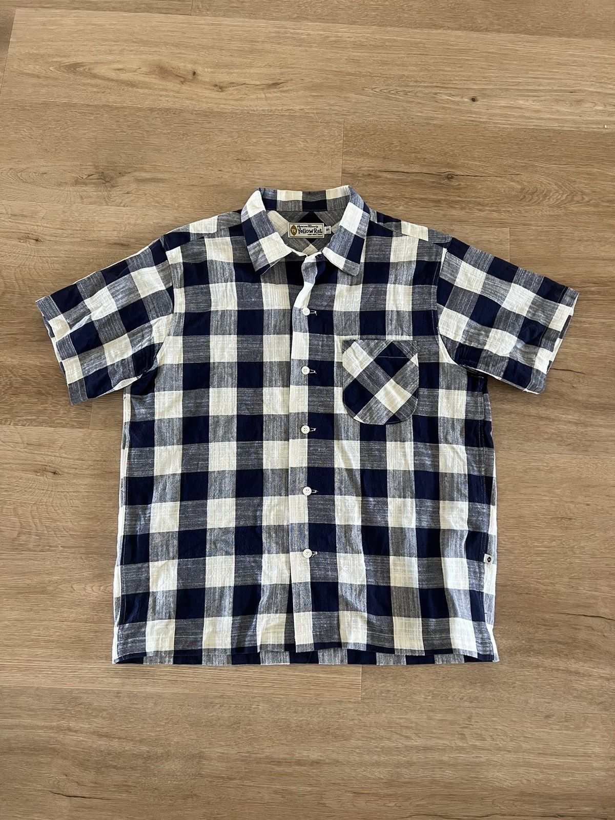 Self Edge × Yellow Rat Yellow Rat Plaid Shirt Size US S / EU 44-46 / 1 - 1 Thumbnail