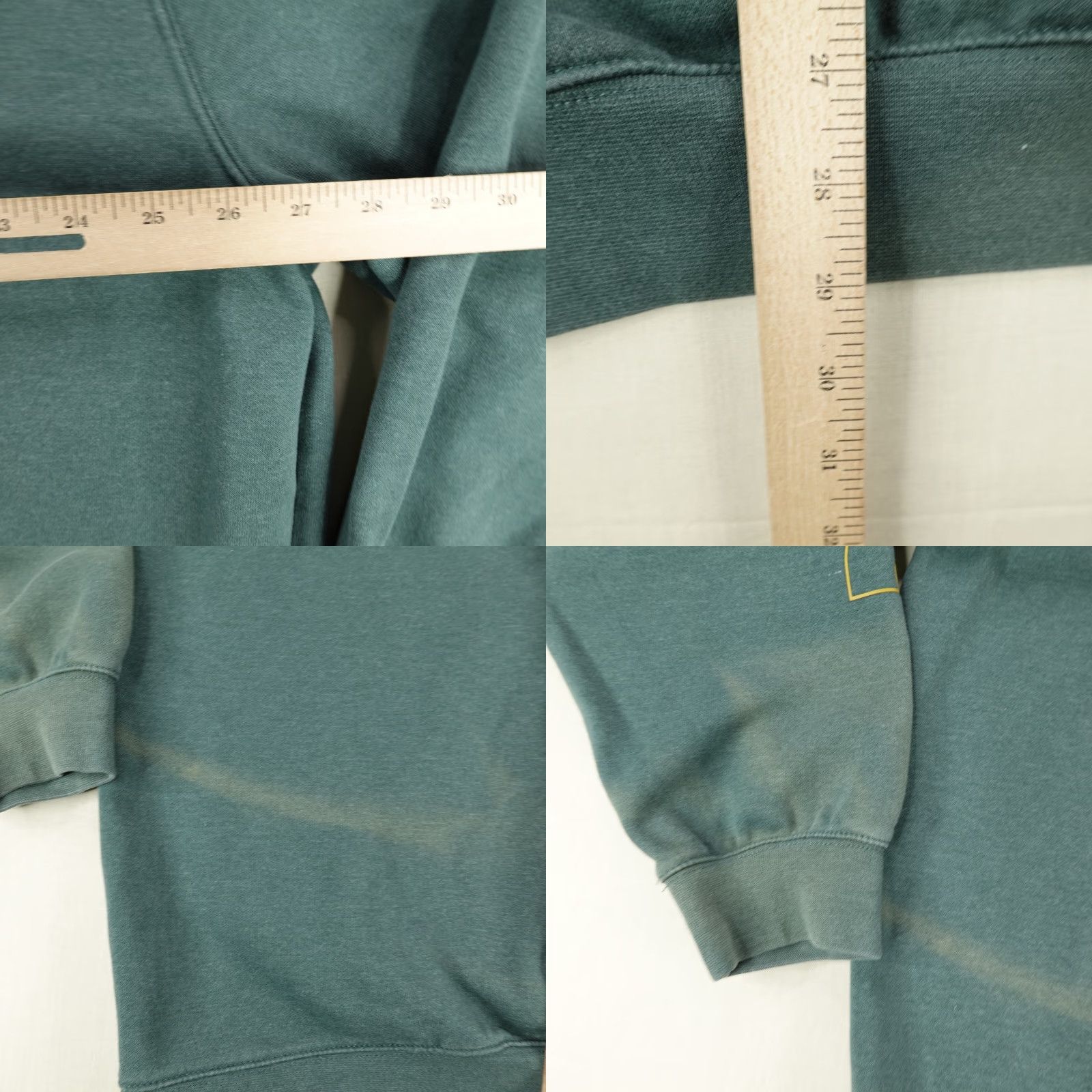 Carhartt Carhartt Hoodie Mens 2XL XXL Teal Loose Fit Midweight Sleeve Logo Sweatshirt Size US XXL / EU 58 / 5 - 8 Thumbnail