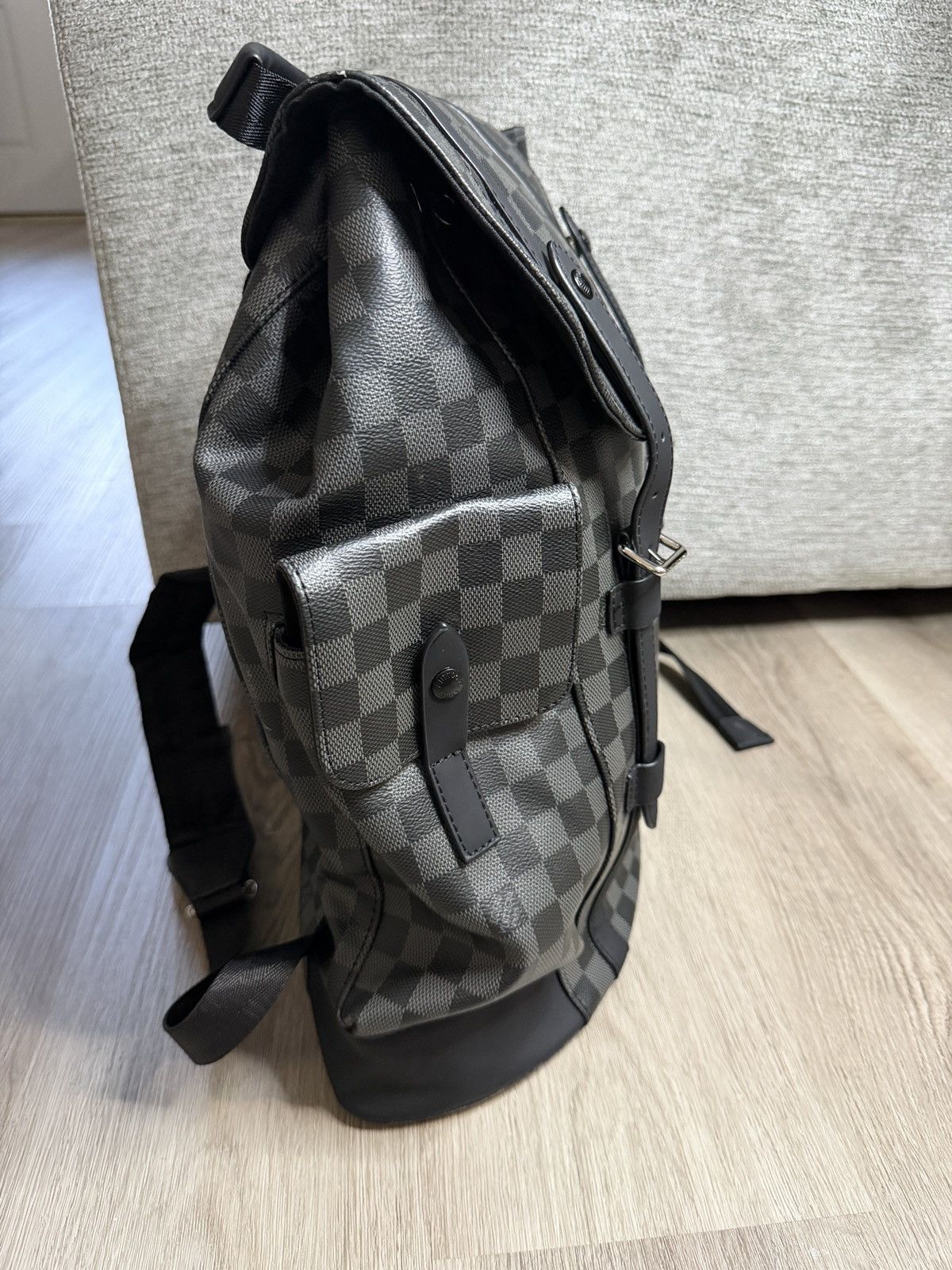 Other Checkered Fashion Backpack – (Everyday / Travel Use) Size ONE SIZE - 4 Thumbnail