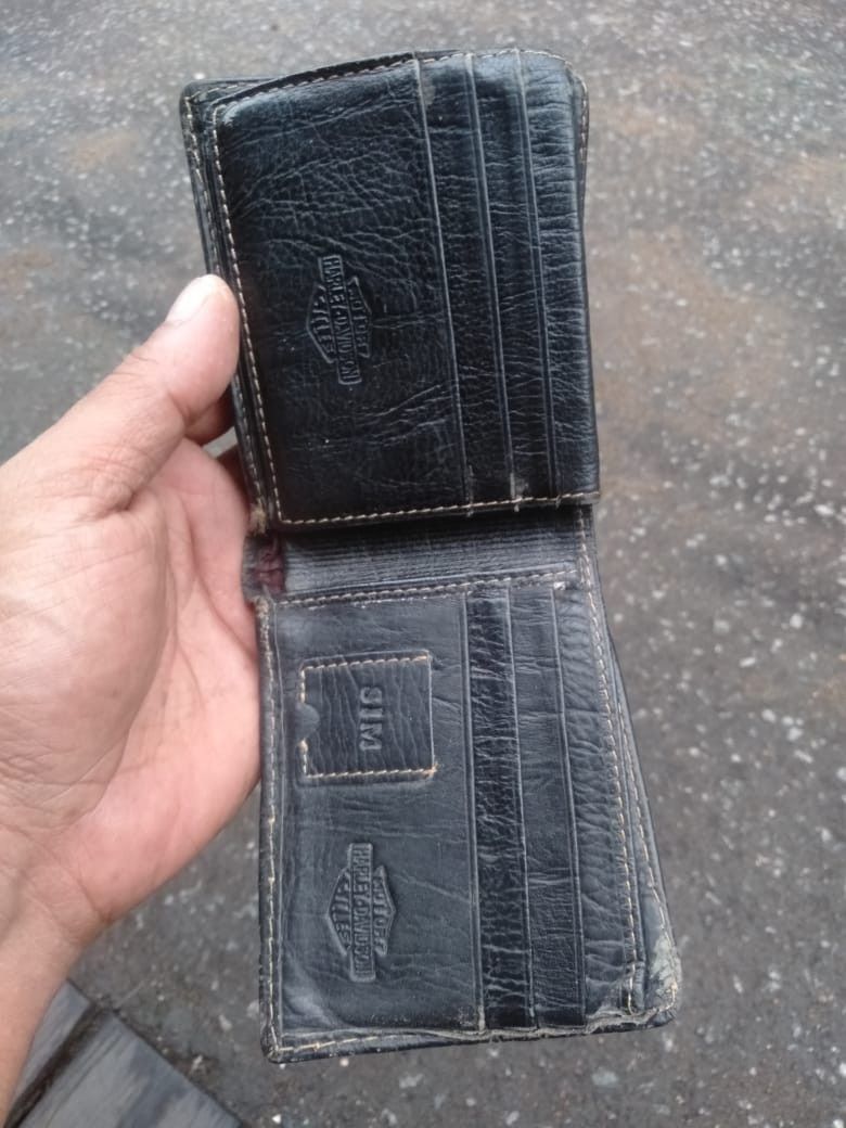 Harley Davidson × Leather × Vintage Vintage Harley Davidson Leather Wallet Size ONE SIZE - 7 Thumbnail