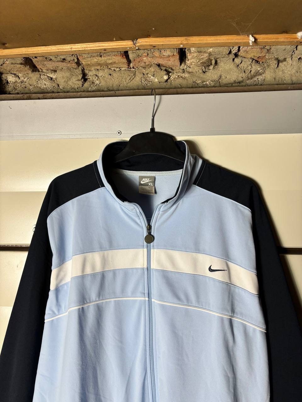 Nike Vintage Nike Truck Jacket Blue & White Y2K Men’s Size XL Size US XL / EU 56 / 4 - 2 Thumbnail