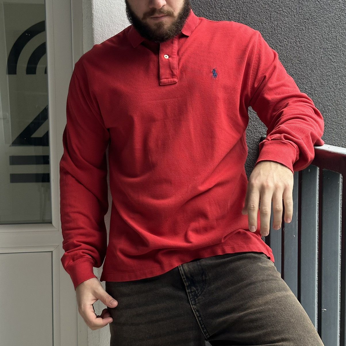 Polo Ralph Lauren Vintage Polo Ralph Lauren Long-sleeve T-shirts Old Money 00s Size US M / EU 48-50 / 2 - 1 Thumbnail