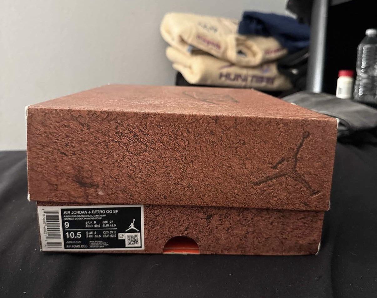 Jordan Brand AJ4 x Nigel Sylvester Brick by Brick Size US 9 / EU 42 - 6 Thumbnail