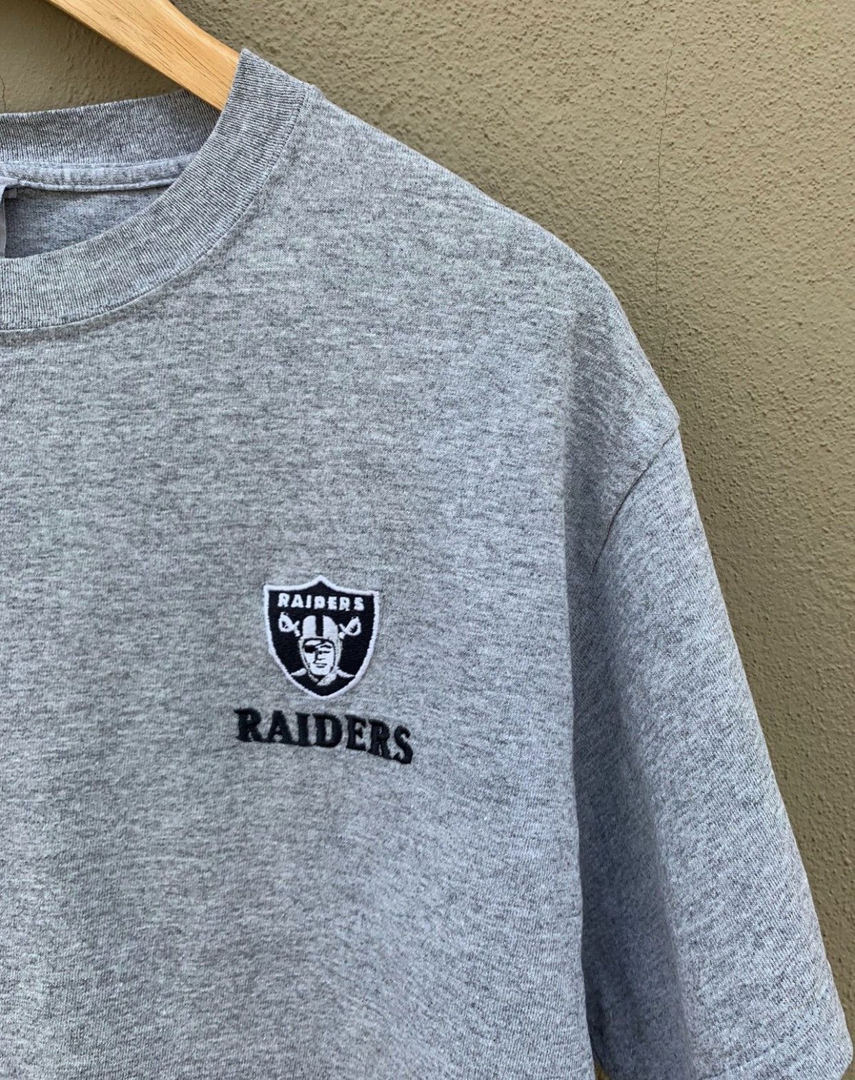 NFL Vintage 90s Riders Reebok Tshirt Embroided Logo Size US M / EU 48-50 / 2 - 2 Thumbnail