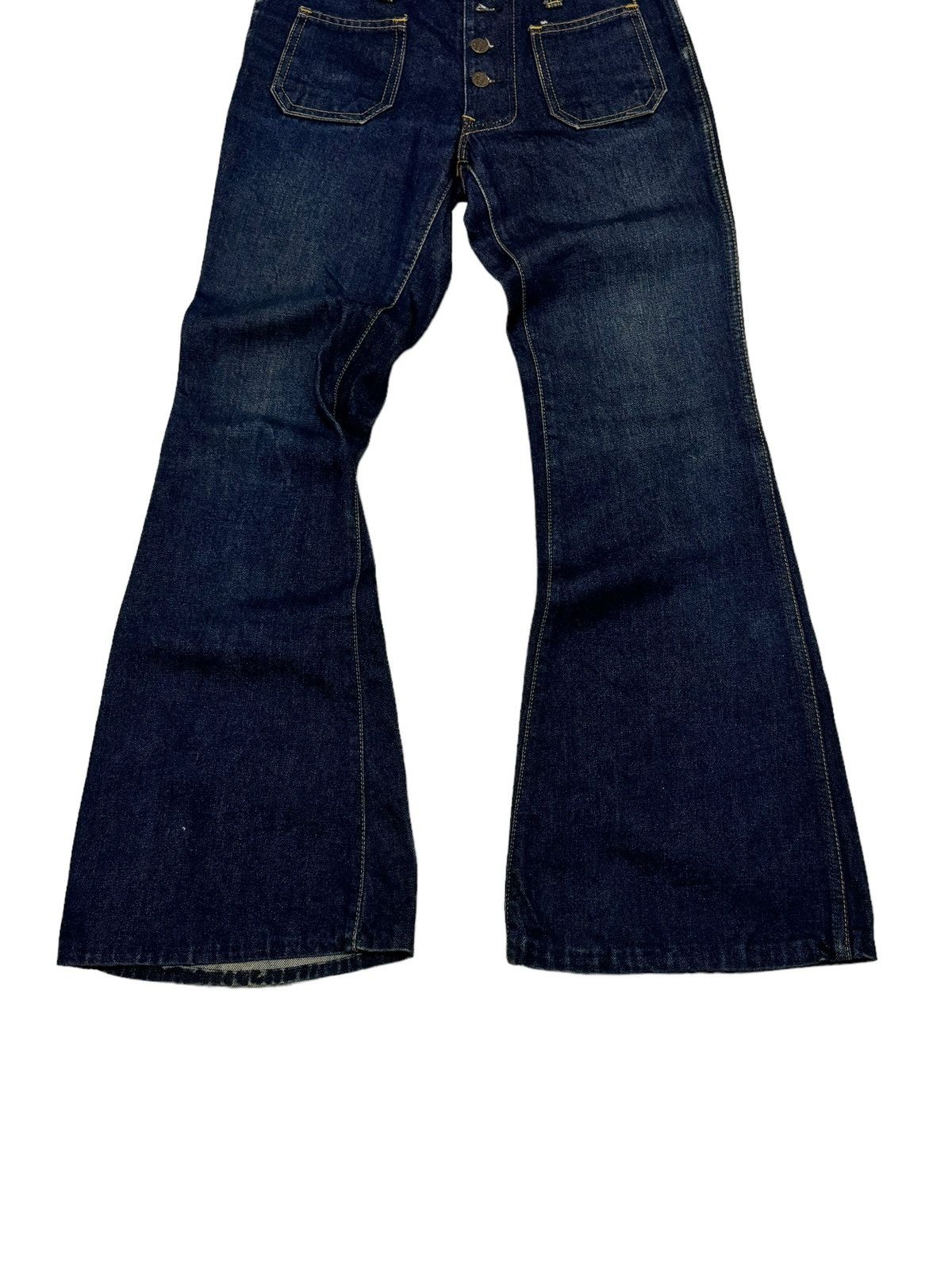 Designer × Japanese Brand × Vintage FLARE BOBSON BELL BOTTOM DENIM JEANS Size US 28 / EU 44 - 2 Thumbnail