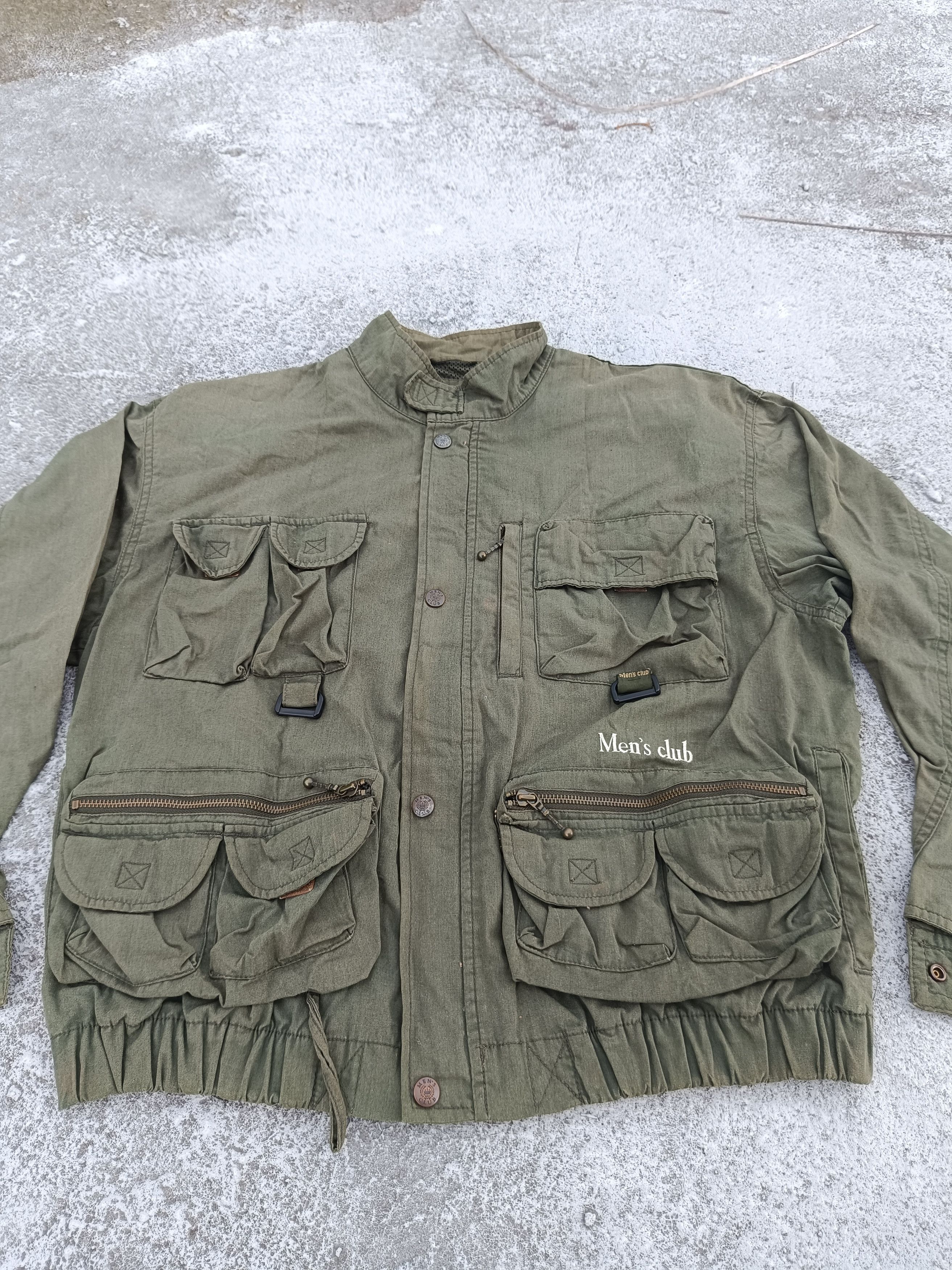 Vintage MEN'S CLUB jacket Size US XL / EU 56 / 4 - 3 Thumbnail