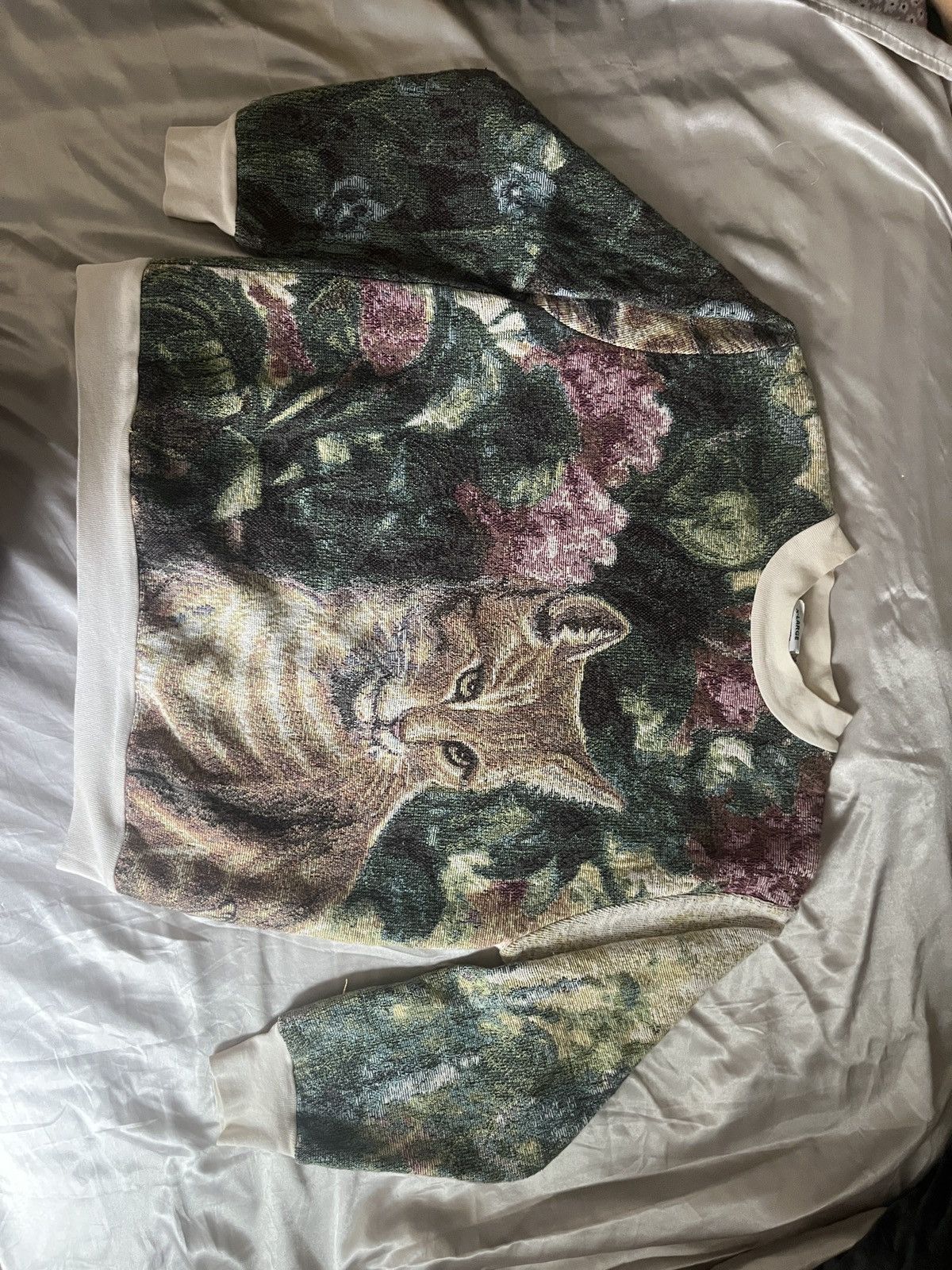 Other Sugar Street Weavers Cat Tapestry Sweater Size US XL / EU 56 / 4 - 1 Thumbnail