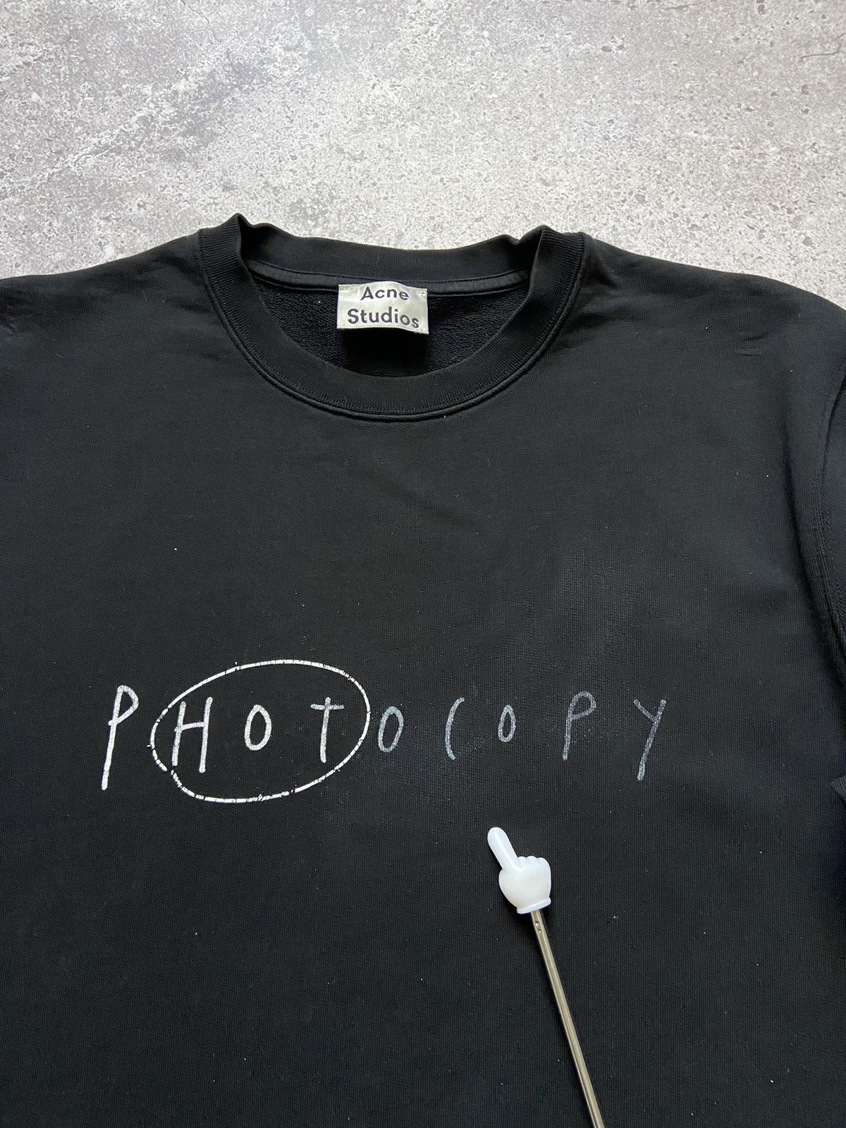 Acne Studios Acne Studios “Photocopy” Casey Slogan Sweatshirt/Crewneck Size US S / EU 44-46 / 1 - 3 Thumbnail