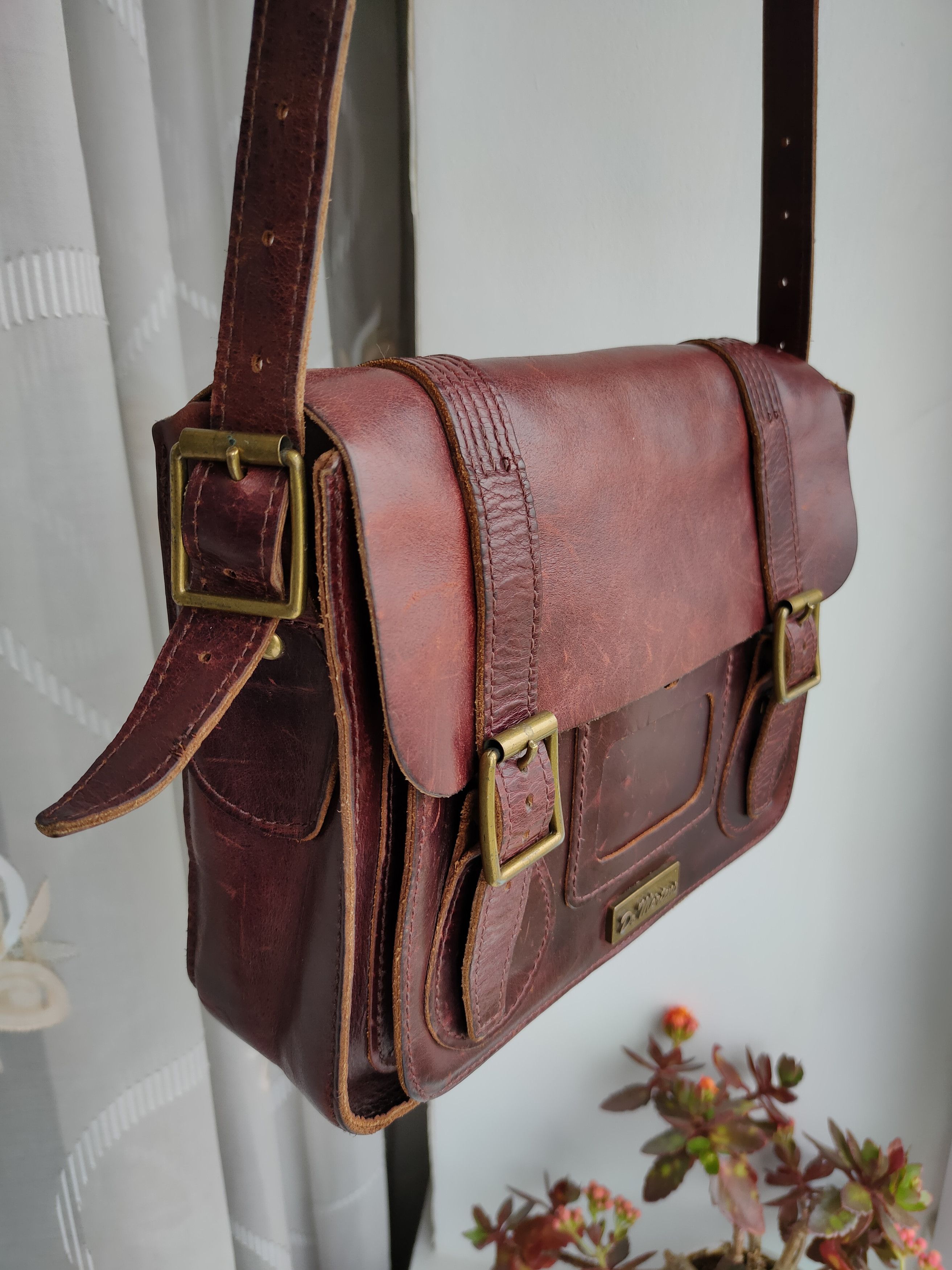 Dr. Martens 🔥Dr. Martens Vintage Leather Bag Shoulder Bag dr martens Size ONE SIZE - 11 Thumbnail