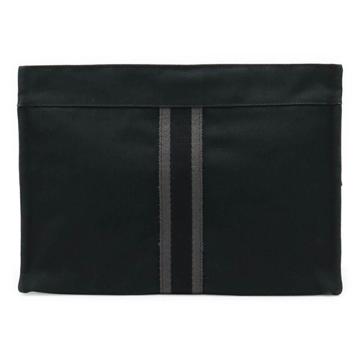 Hermes Hermes Hermes Herbag Canvas Leather 2way Clutch Bag Canvas Clutch Bag DUTY FREE for USA Size ONE SIZE - 1 Thumbnail