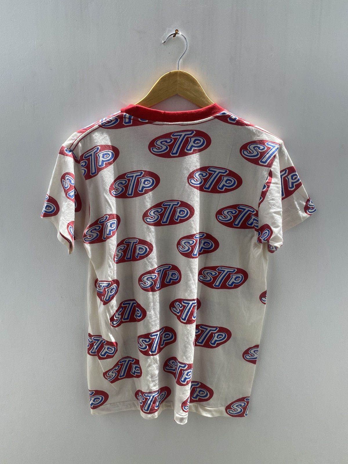 Vintage Vintage 80’s STP AOP Single Stich Tshirt Size US M / EU 48-50 / 2 - 2 Thumbnail