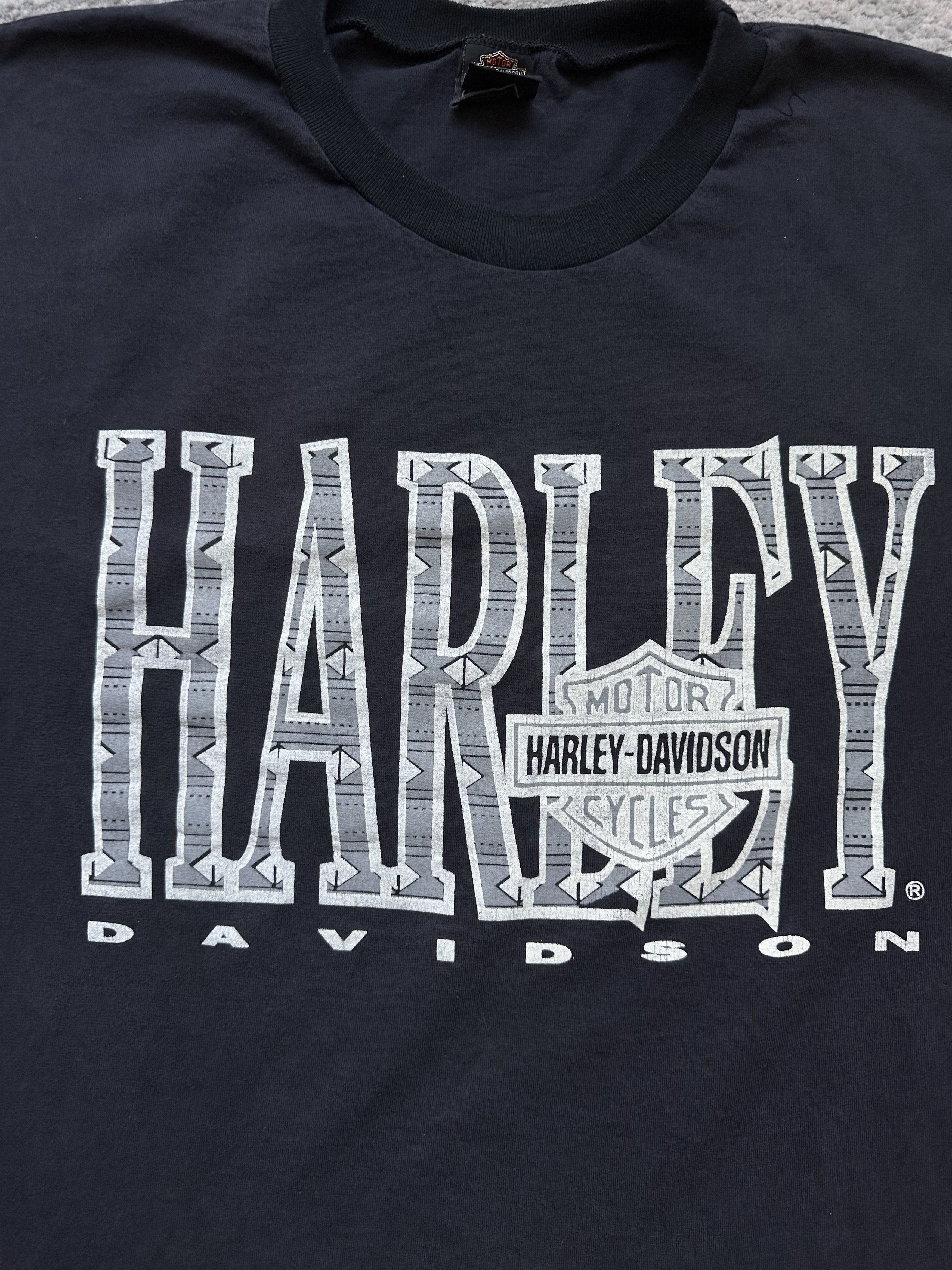 Harley Davidson Harley Davidson vintage t shirt Size US XL / EU 56 / 4 - 3 Thumbnail