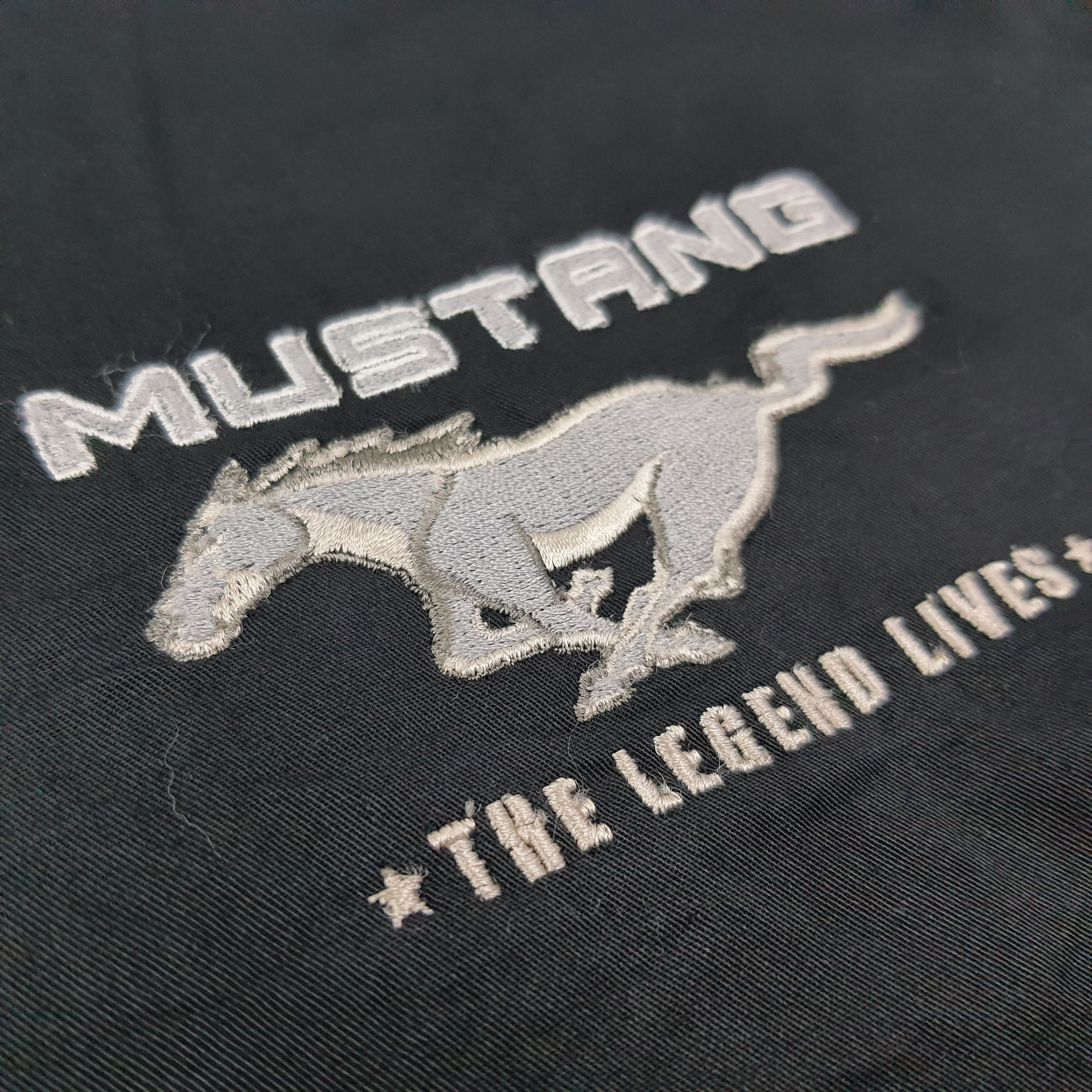 Ford Vintage Ford Mustang Embroidery Logo Work Shirt C267N11 Size US L / EU 52-54 / 3 - 5 Thumbnail