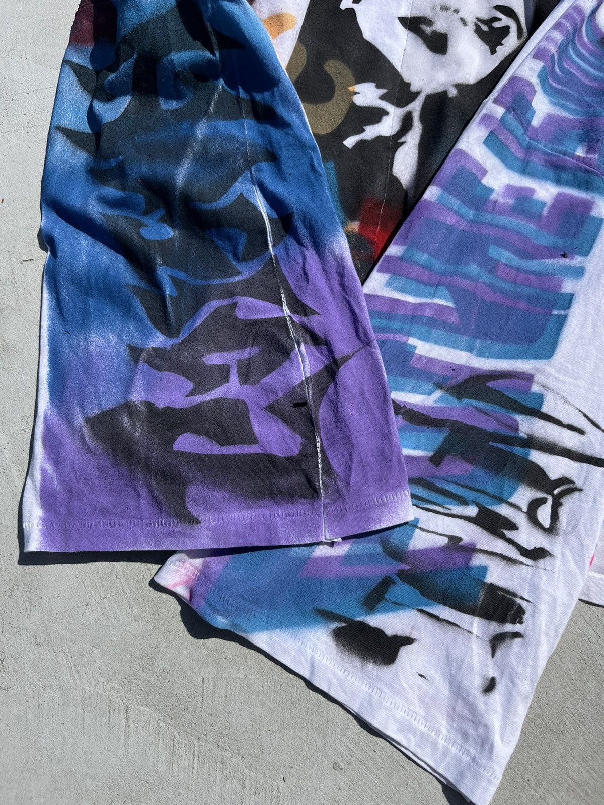 Vintage Vintage Custom Longsleeve Psycho Rave y2k asymetric demon Size US L / EU 52-54 / 3 - 9 Thumbnail