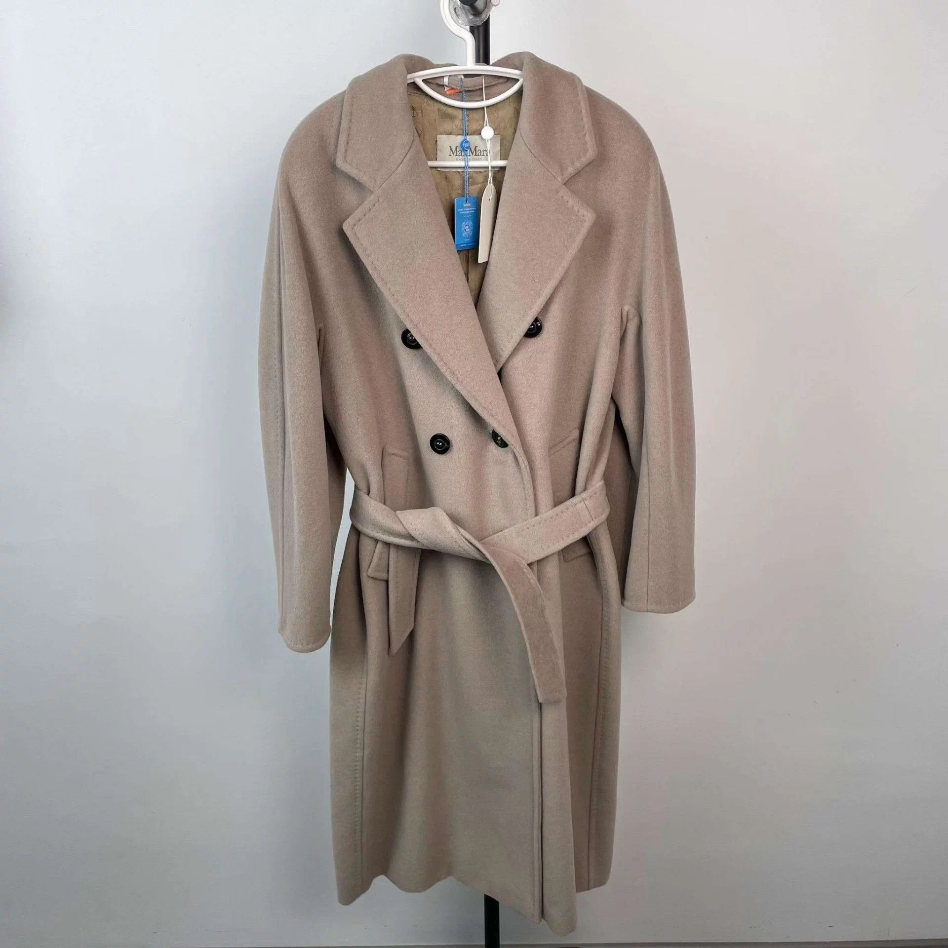Max Mara MaxMara Women's Camel Cashmere Coat Size S Size S / US 4 / IT 40 - 1 Thumbnail
