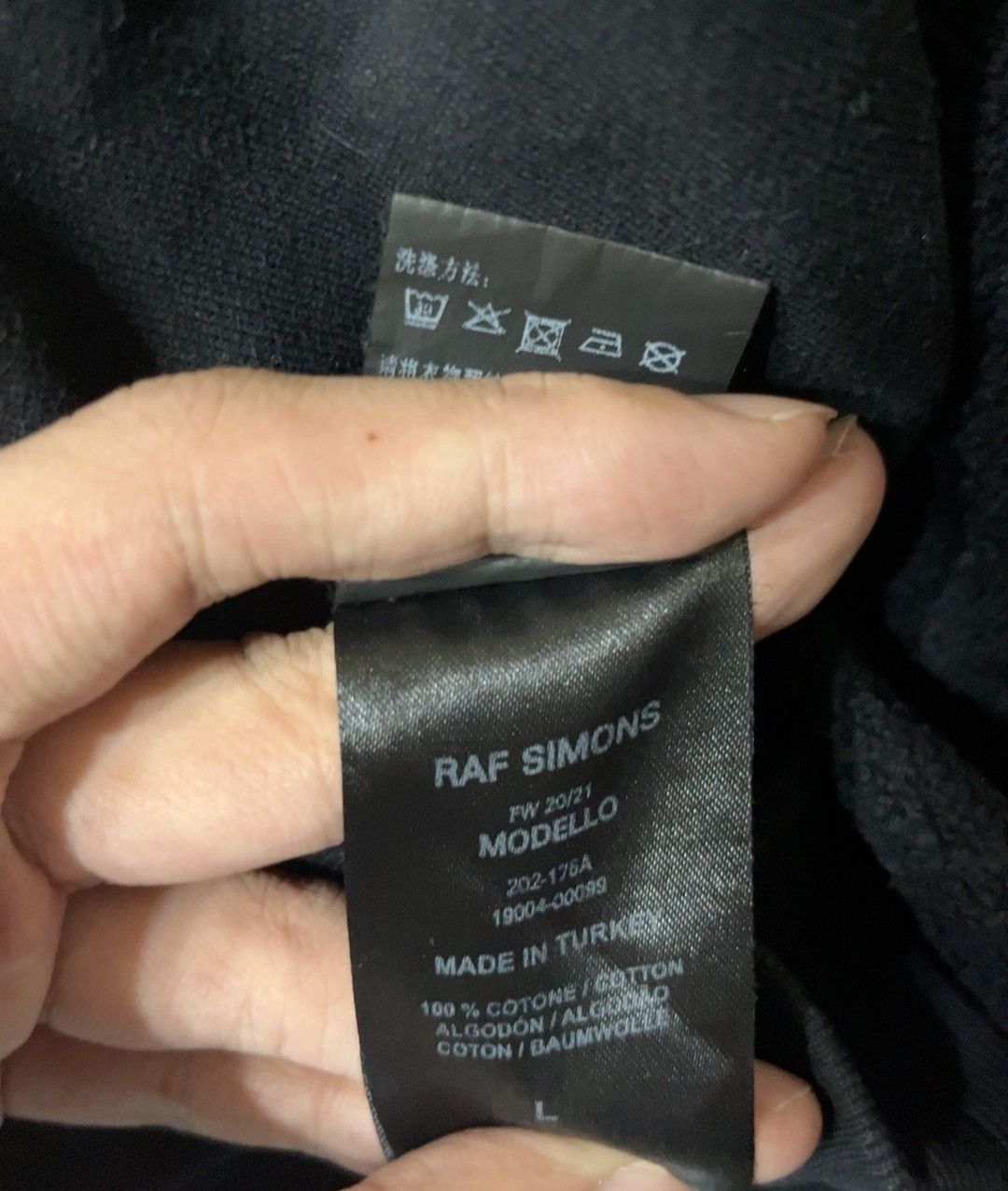 Raf Simons raf simons 20fw sweatshirt Size US L / EU 52-54 / 3 - 5 Thumbnail