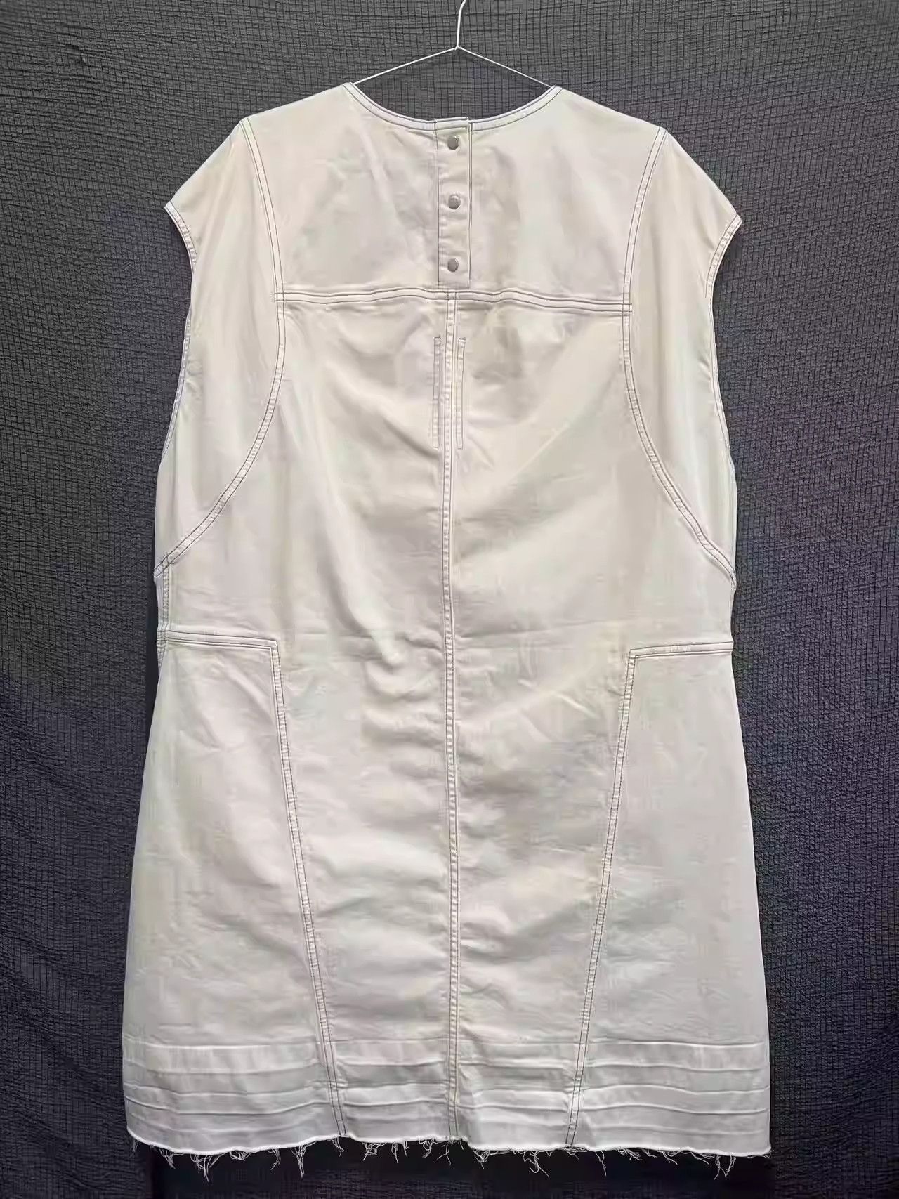 Rick Owens Rick Owens 22ss wrecked tassel kan shoulder vest Size US XL / EU 56 / 4 - 3 Thumbnail