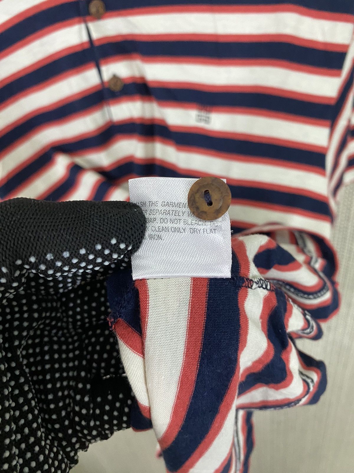Designer × Givenchy Vintage gentleman givenchy paris striped polo Size US M / EU 48-50 / 2 - 8 Thumbnail