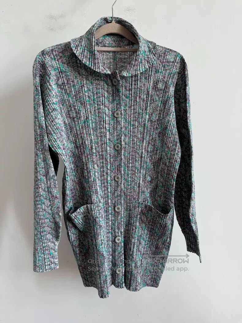 Issey Miyake Issey Miyake Blue Coat Size L / US 10 / IT 46 - 1 Thumbnail