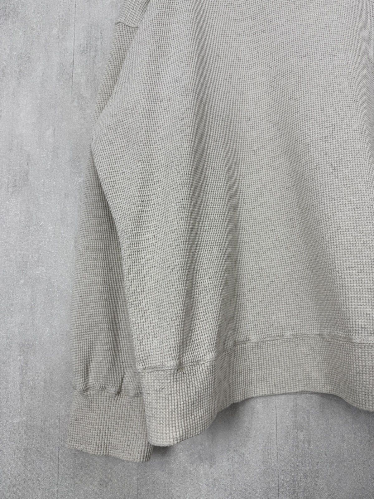 Universal Works Universal Works Men’s Waffle Knit Cotton Sweatshirt Size M Size US M / EU 48-50 / 2 - 4 Thumbnail