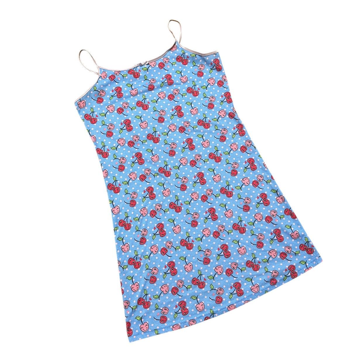 Joe Boxer × Vintage Vintage 90s Joe Boxer Cherry Y2K Tank Top Shirt Size L / US 10 / IT 46 - 5 Thumbnail