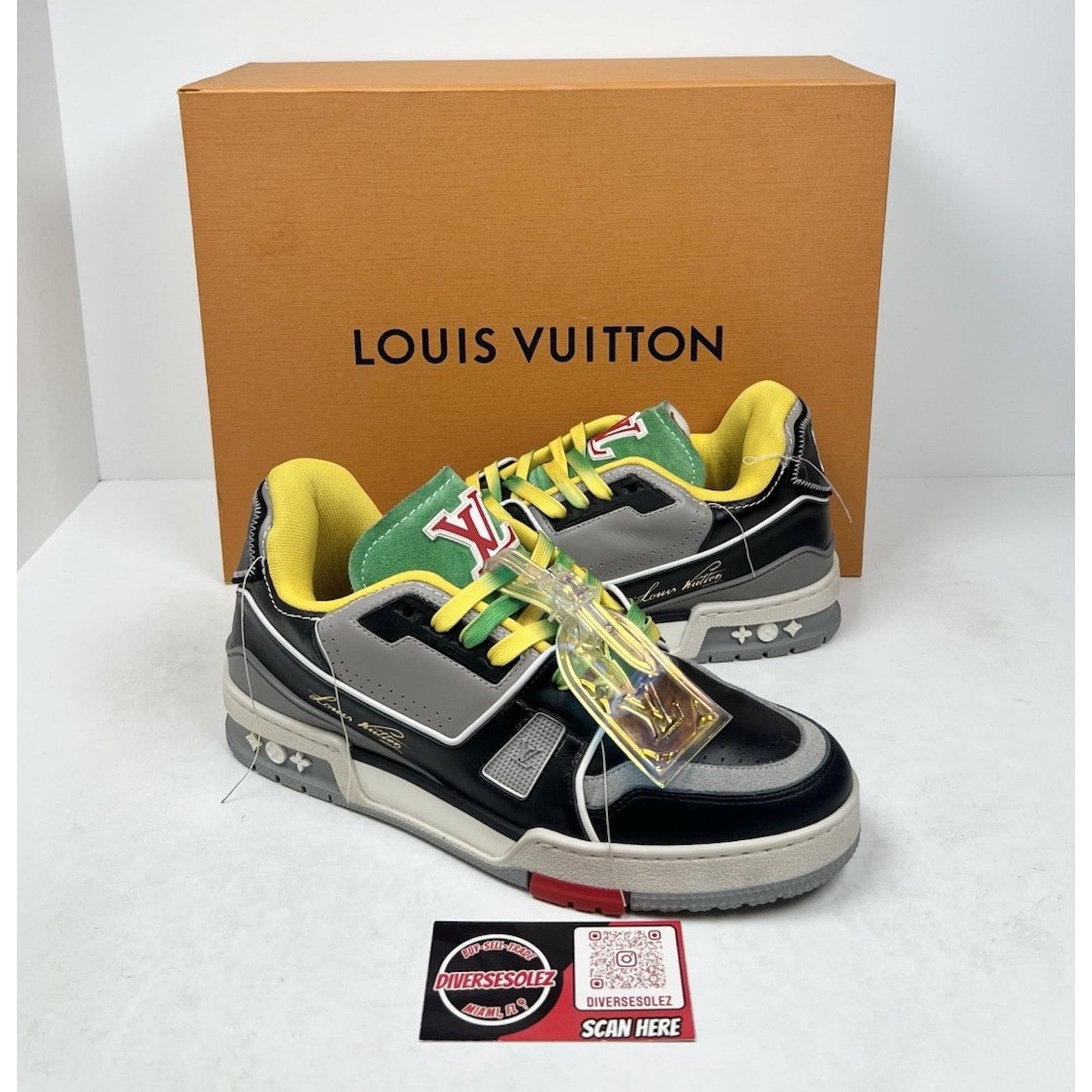 Louis Vuitton Size 6.5LV/7.5US - Louis Vuitton Trainers SS21 Virgil Abloh Size US 7.5 / EU 40-41 - 1 Thumbnail
