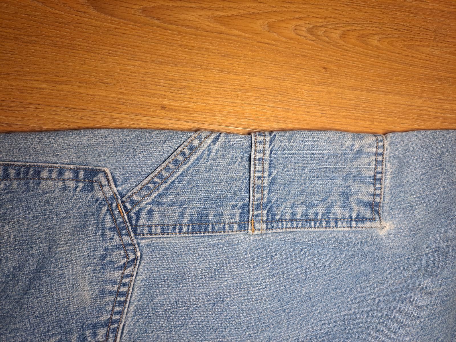 Dockers Dockers Denim Jeans Mens 34x30 Blue Cotton Carpenter Size US 34 / EU 50 - 6 Thumbnail